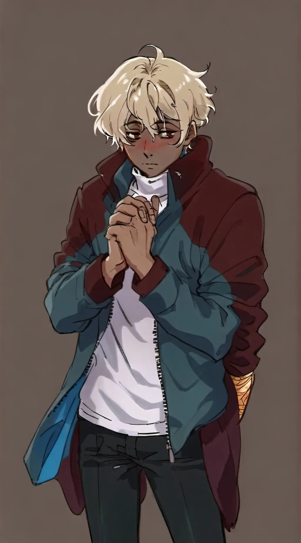 ai character: Travis phelps  background