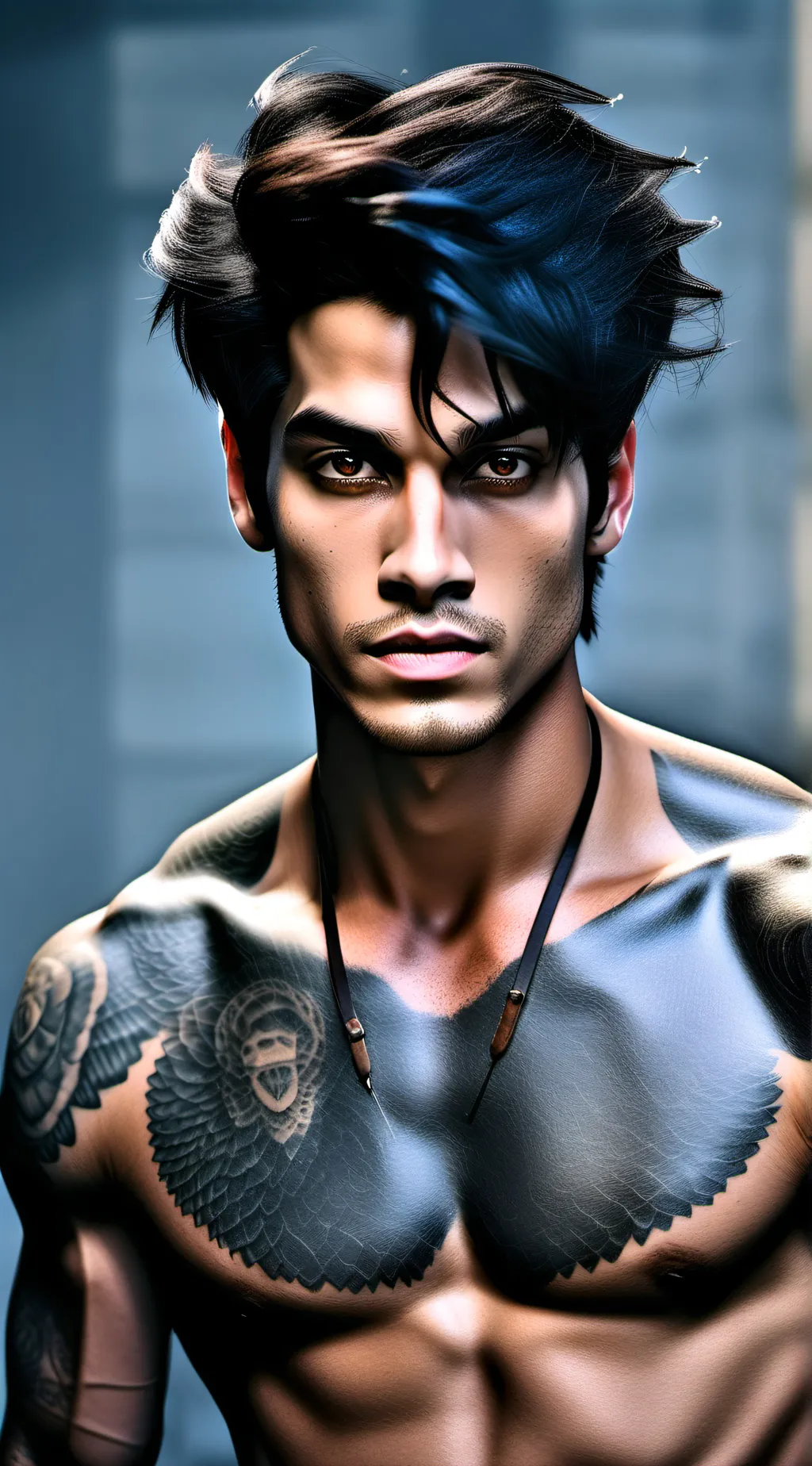 ai character: peter  background