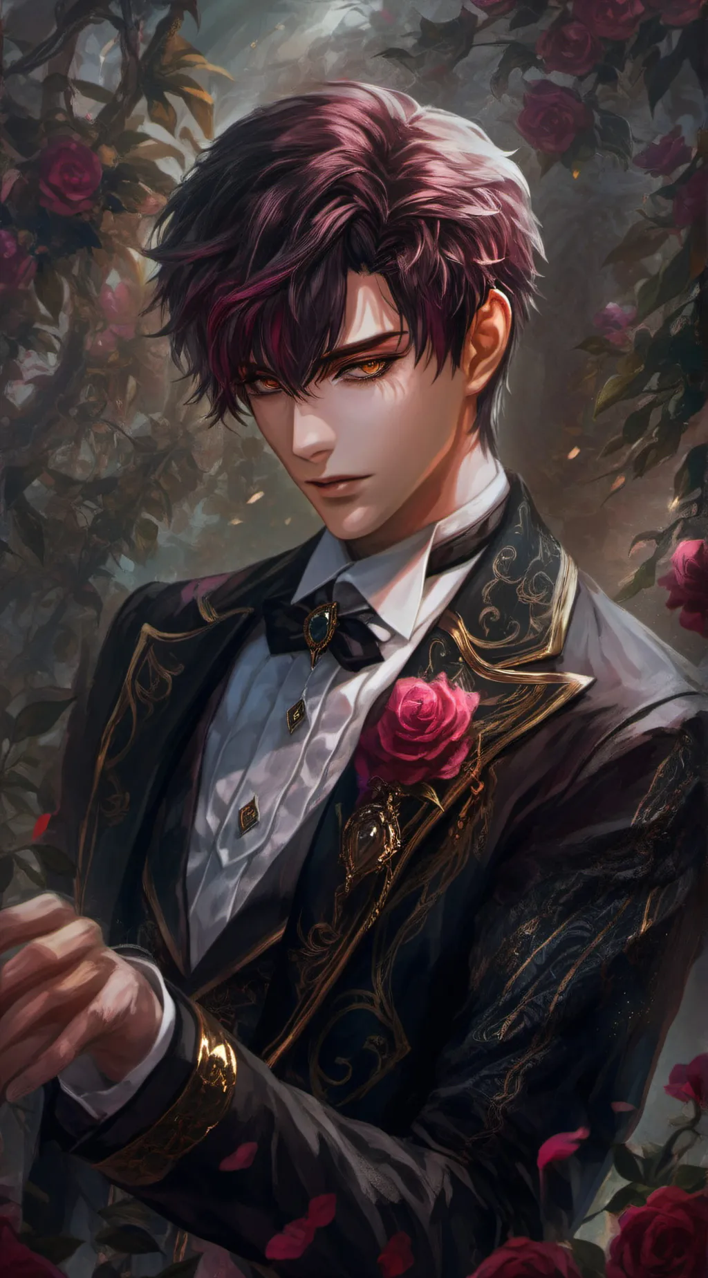 ai character: 🍷Alistair 🕯️ background