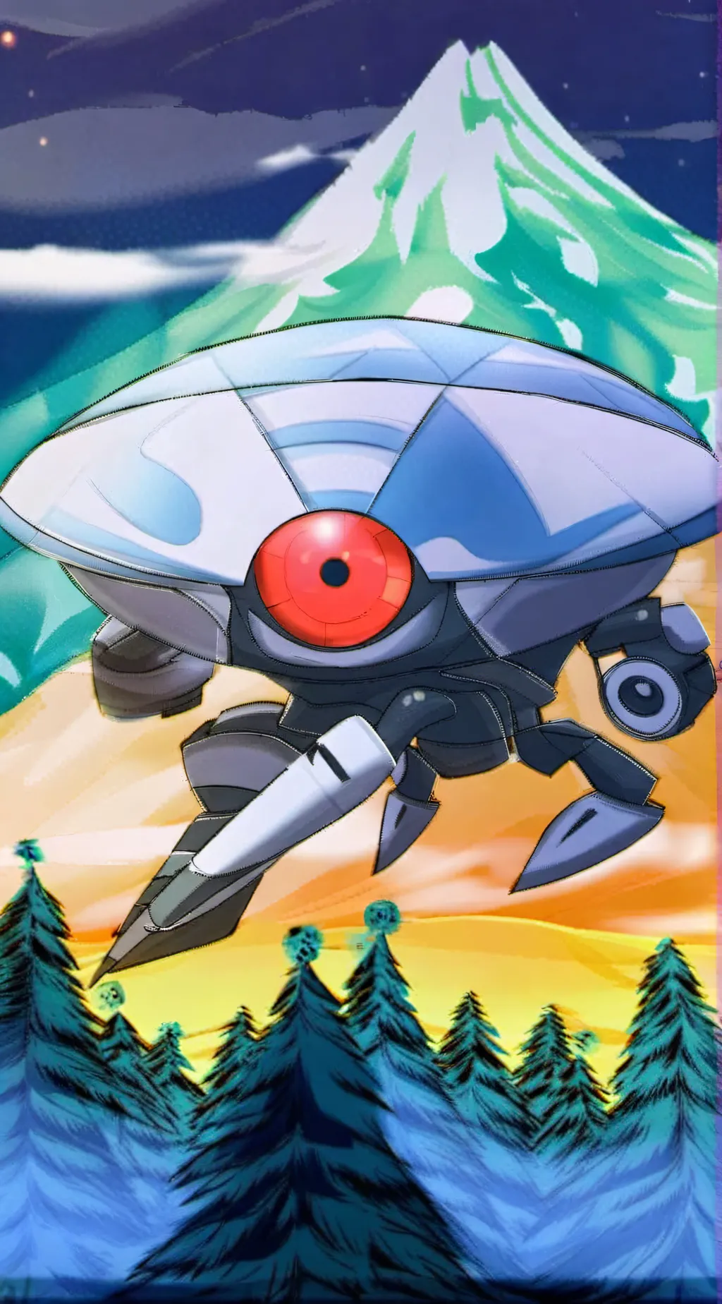 ai character: magnezone background