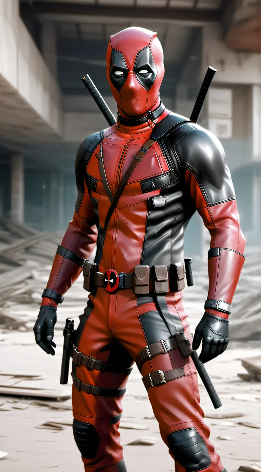 ai character: Deadpool  background