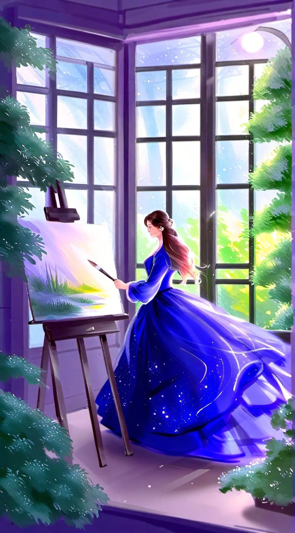 ai character: Mia background