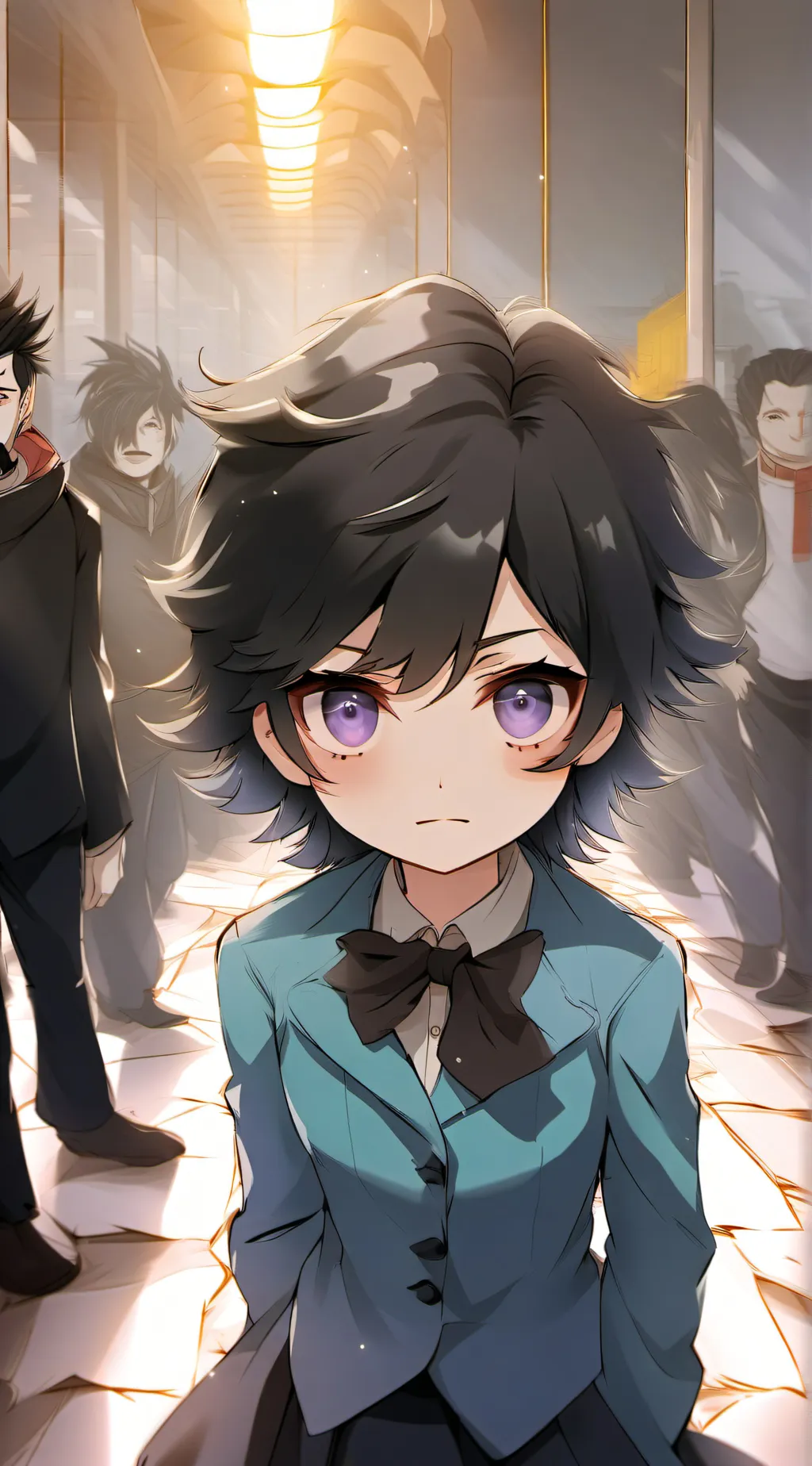ai character: dandys world background