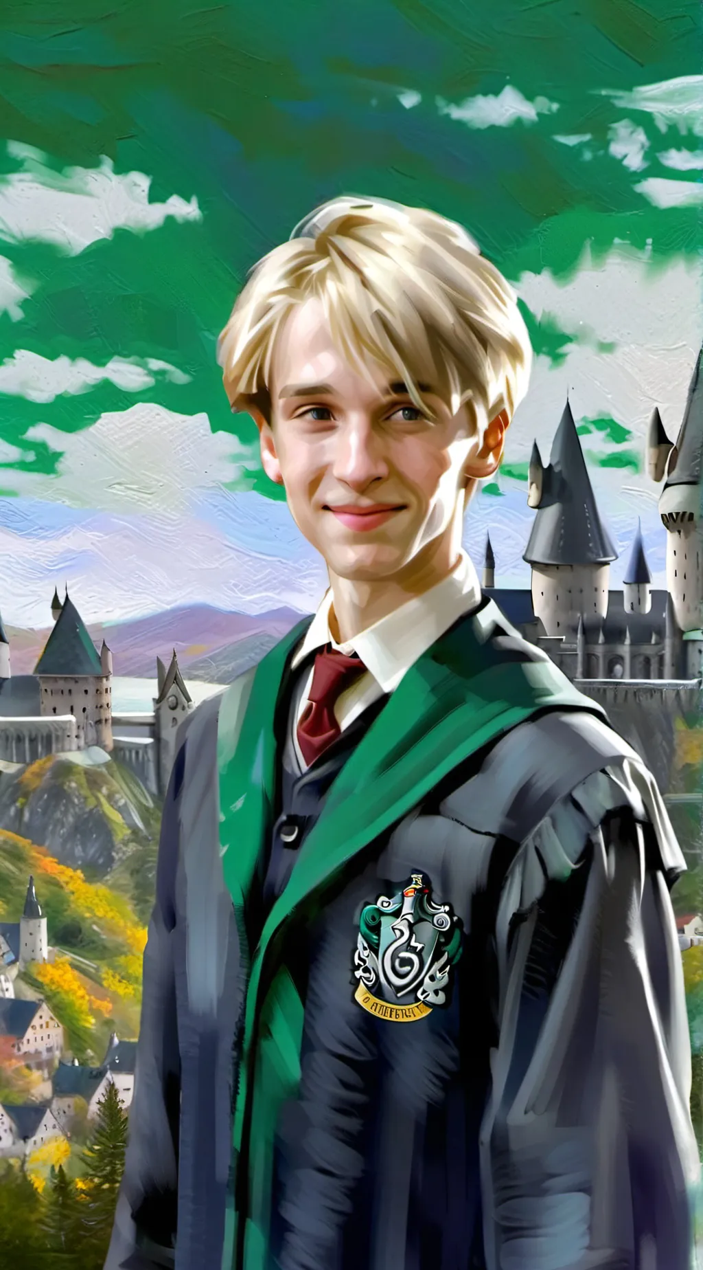 ai character: Draco Malfoy background