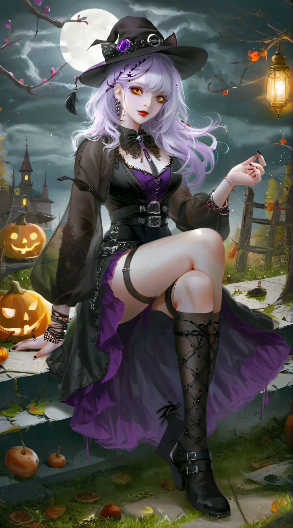 ai character: Lucilia Solidor background
