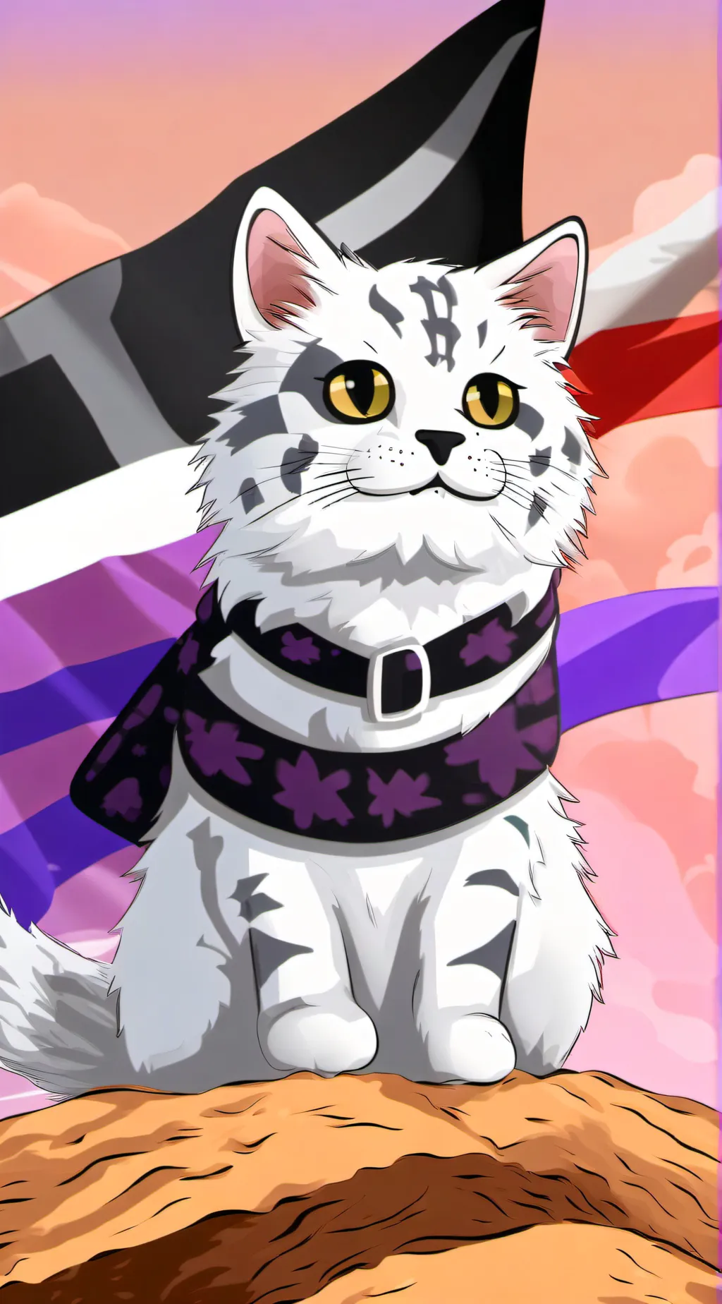 ai character: Acy cat (asexual) background
