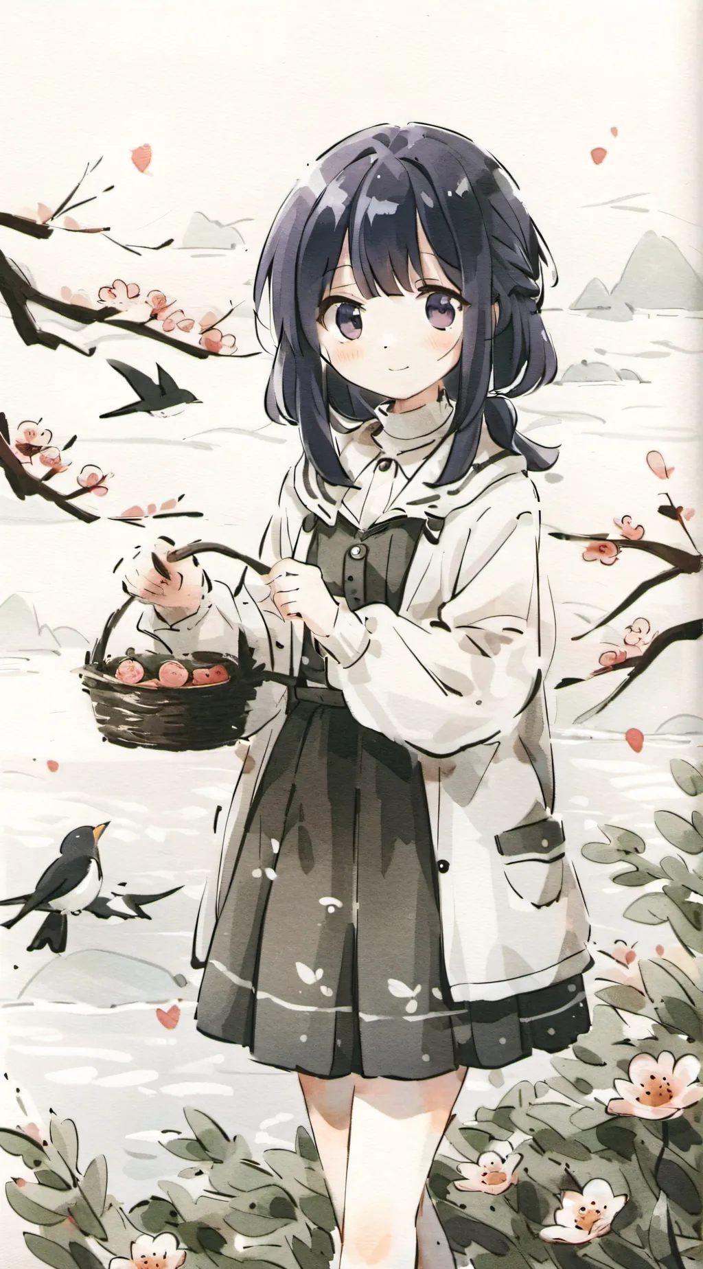 ai character: Lily  background