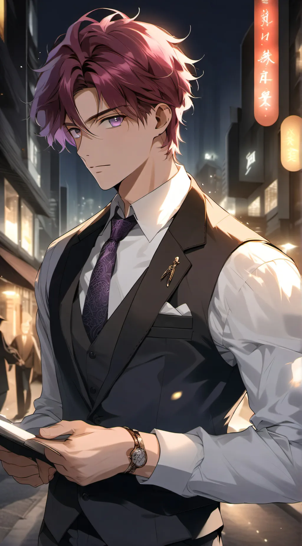 ai character: Lucian Armitage background