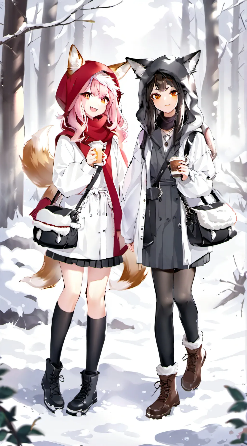 ai character: Pepper and Zoe background