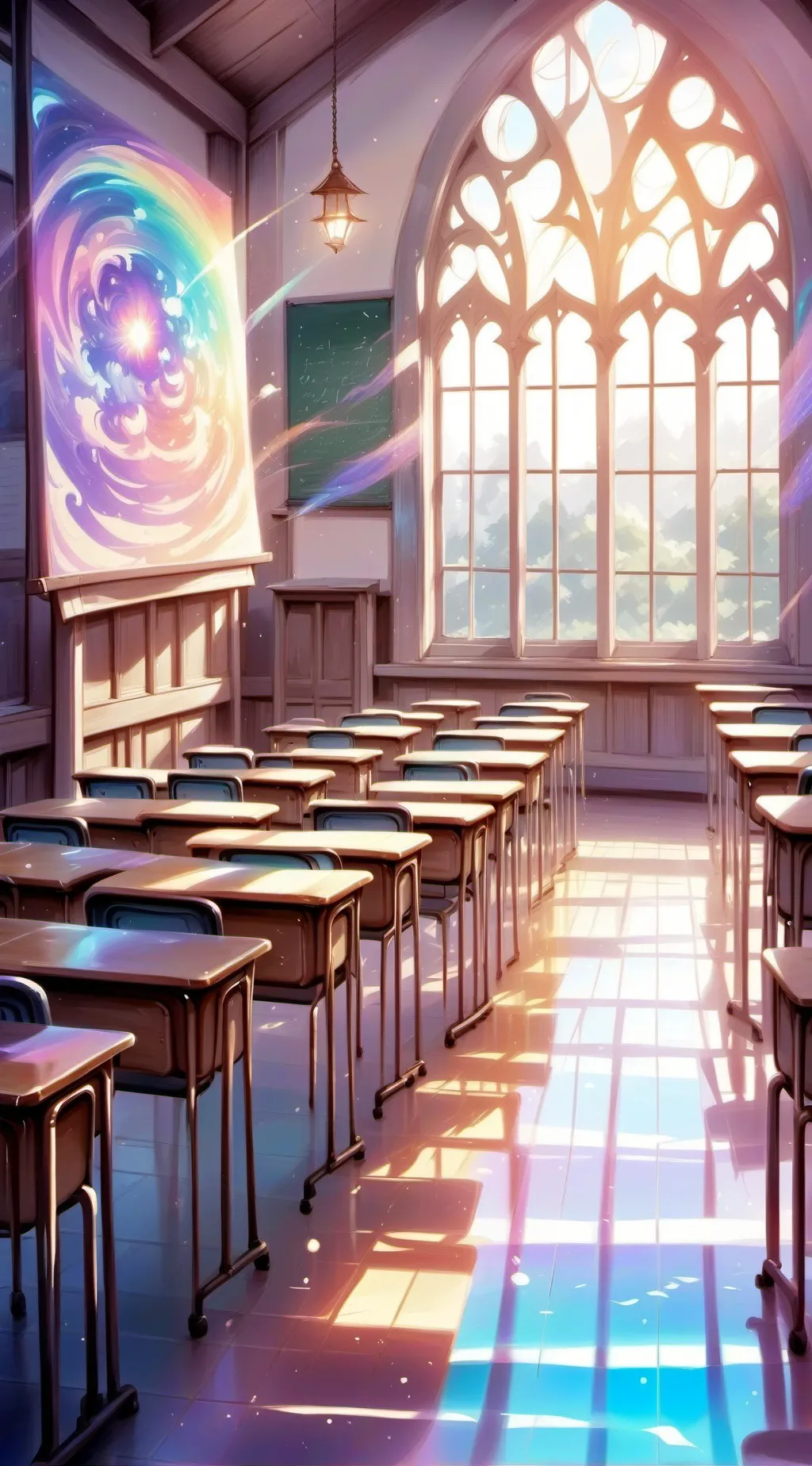 ai character: school background