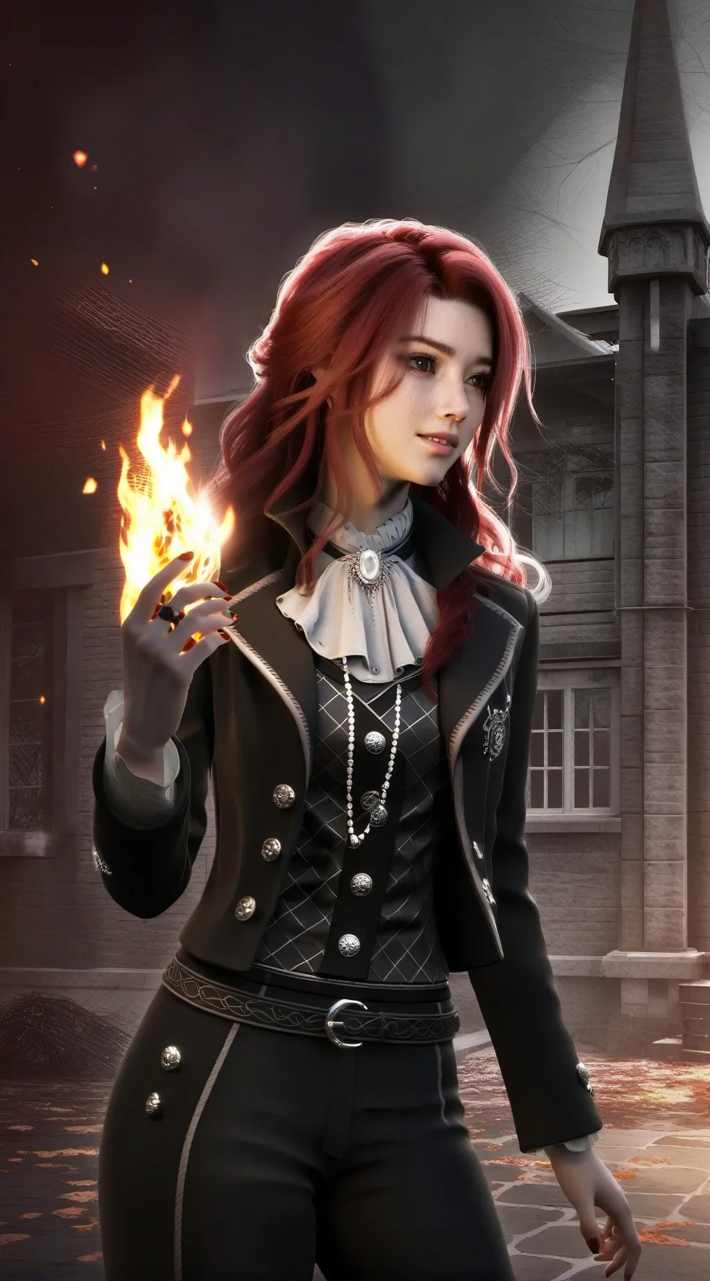 ai character: Nevaeh background