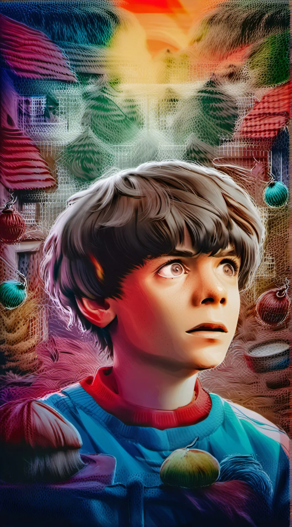 ai character: Stranger things s2 background