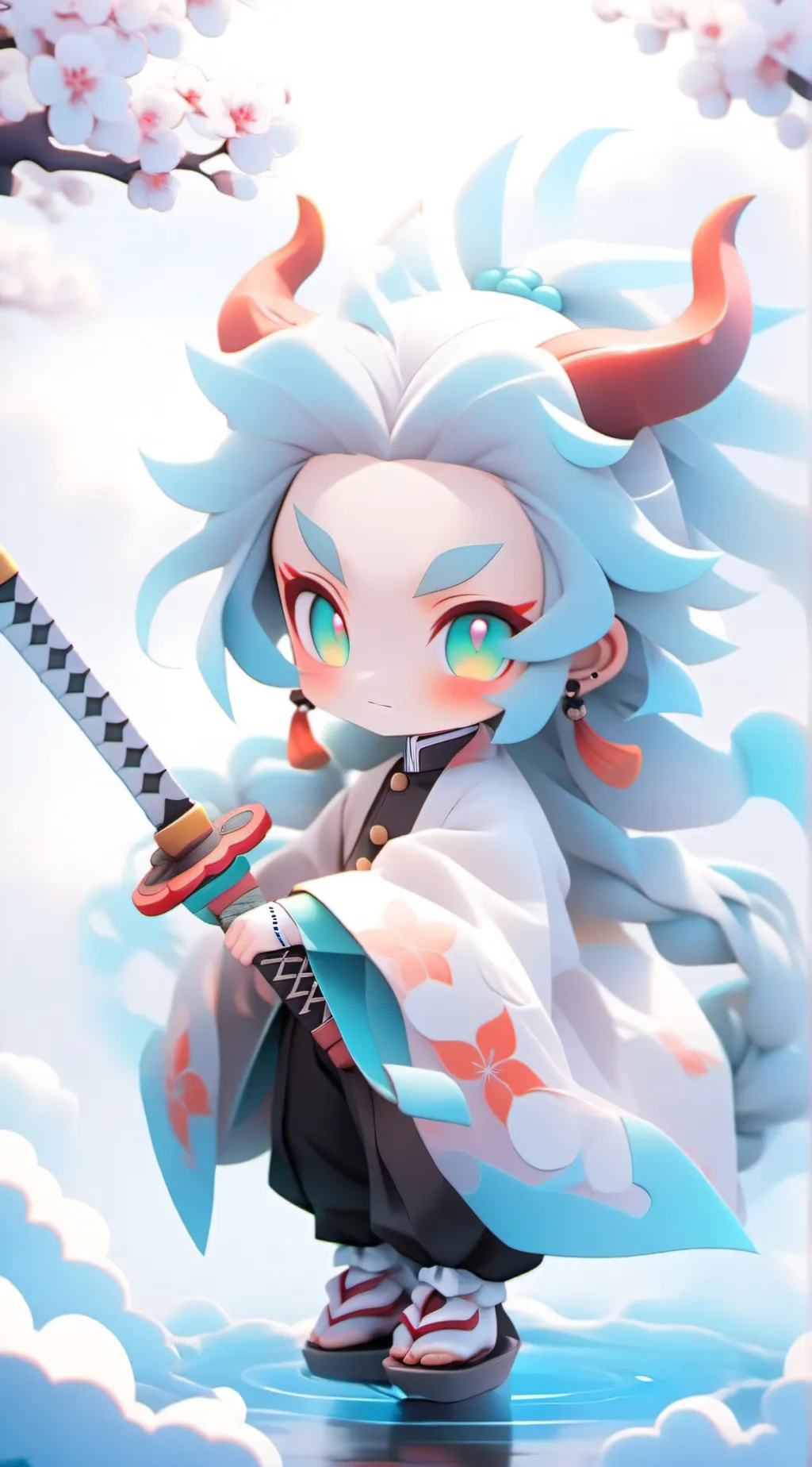 ai character: DEMON SLAYER background