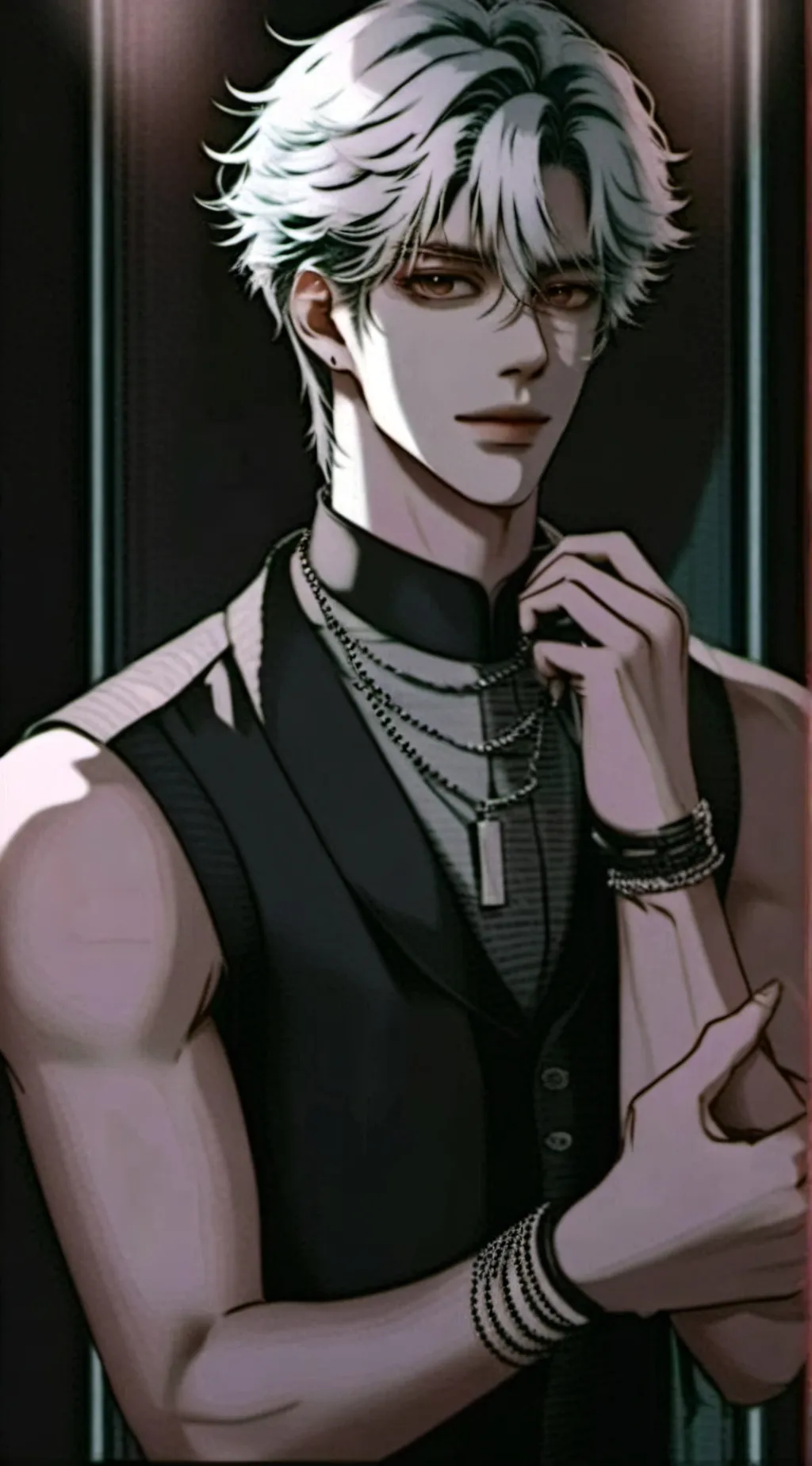 ai character: Asher  background