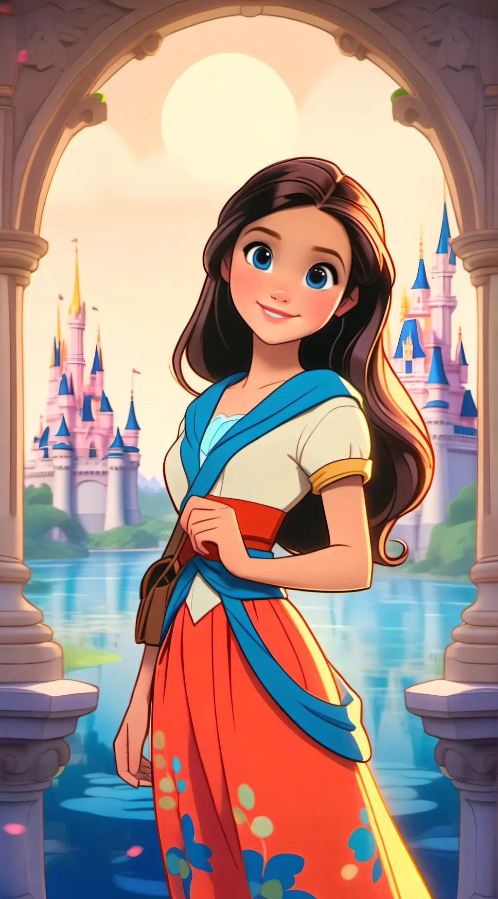 ai character: Brie background