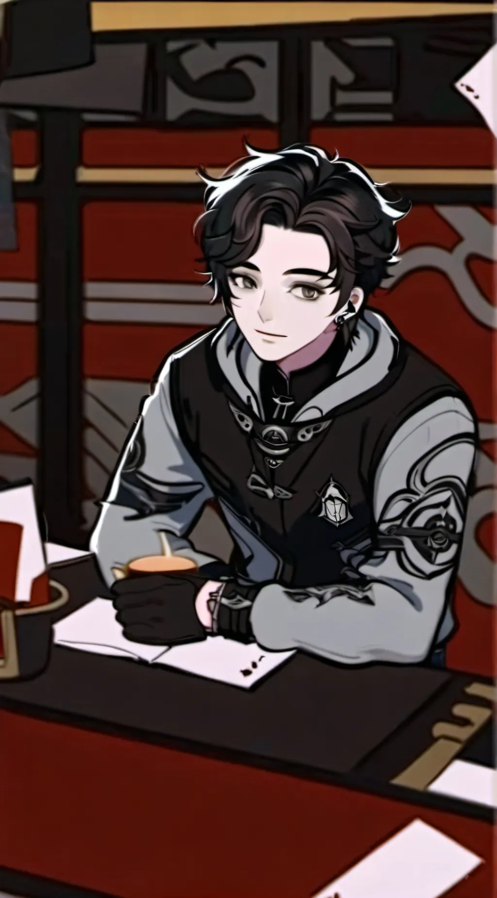 ai character: james background