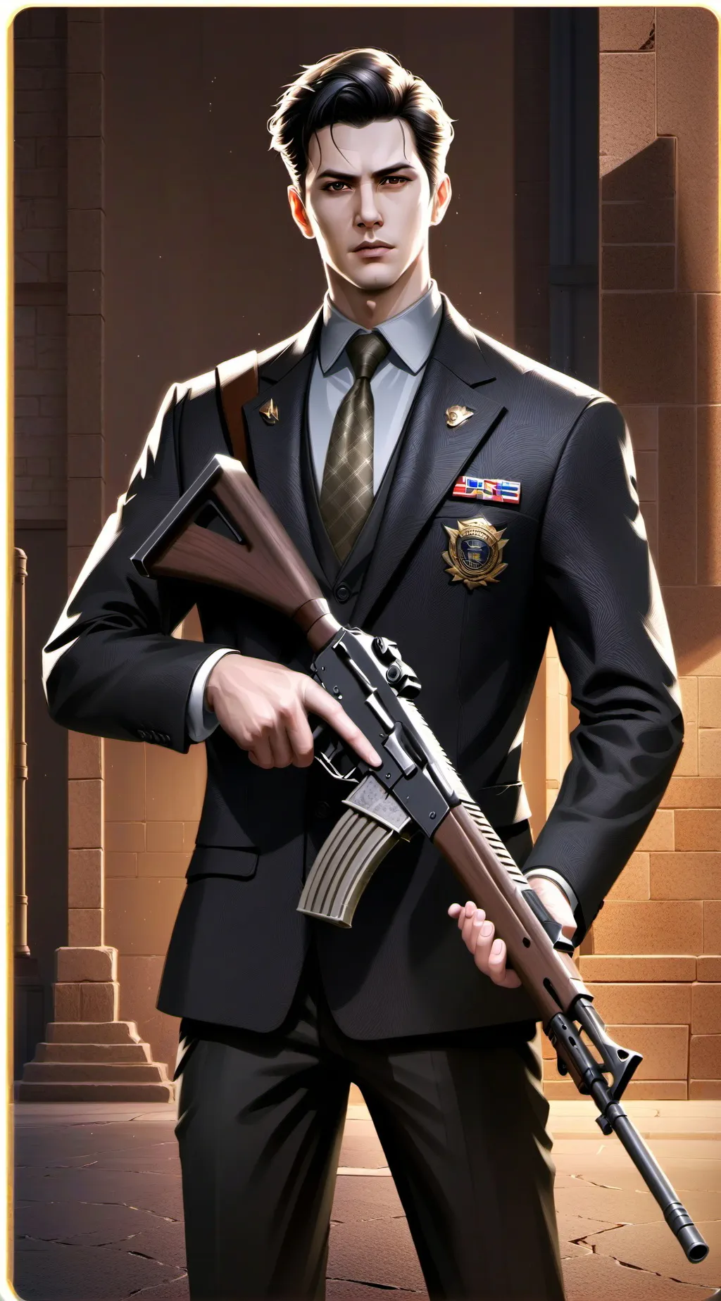 ai character: Luke background