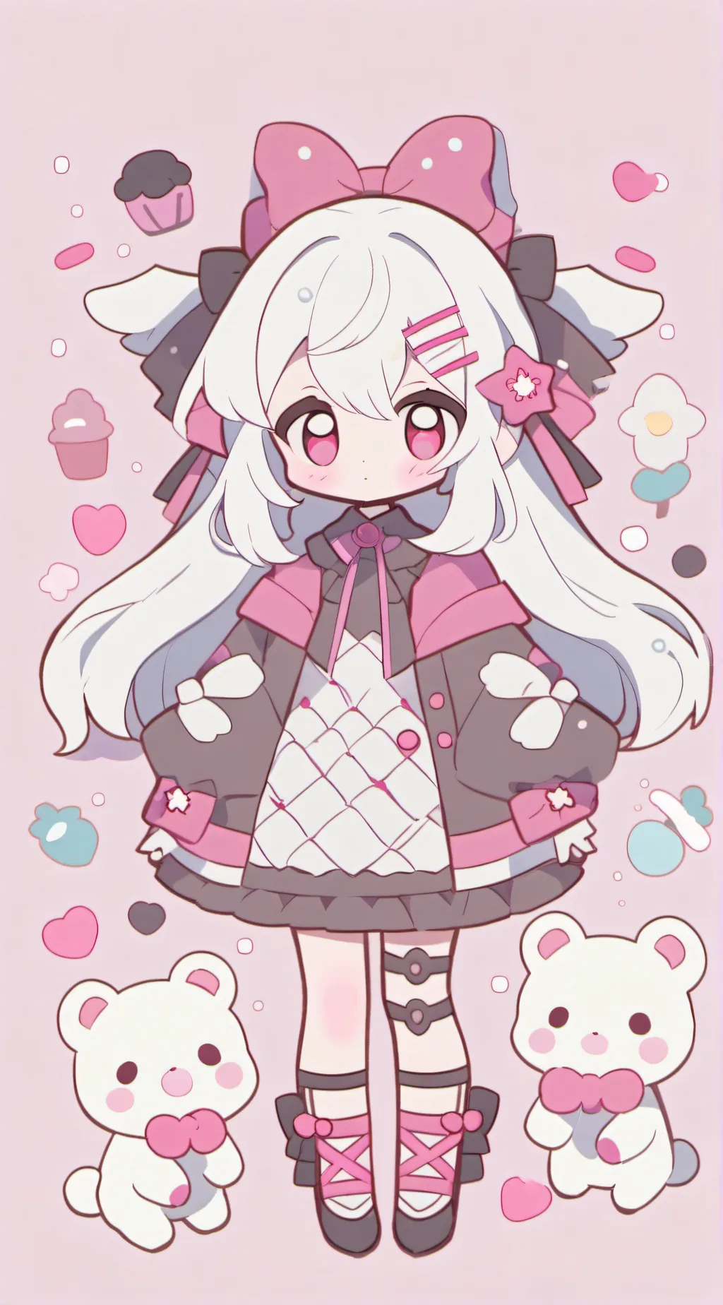 ai character: Doll (md) background