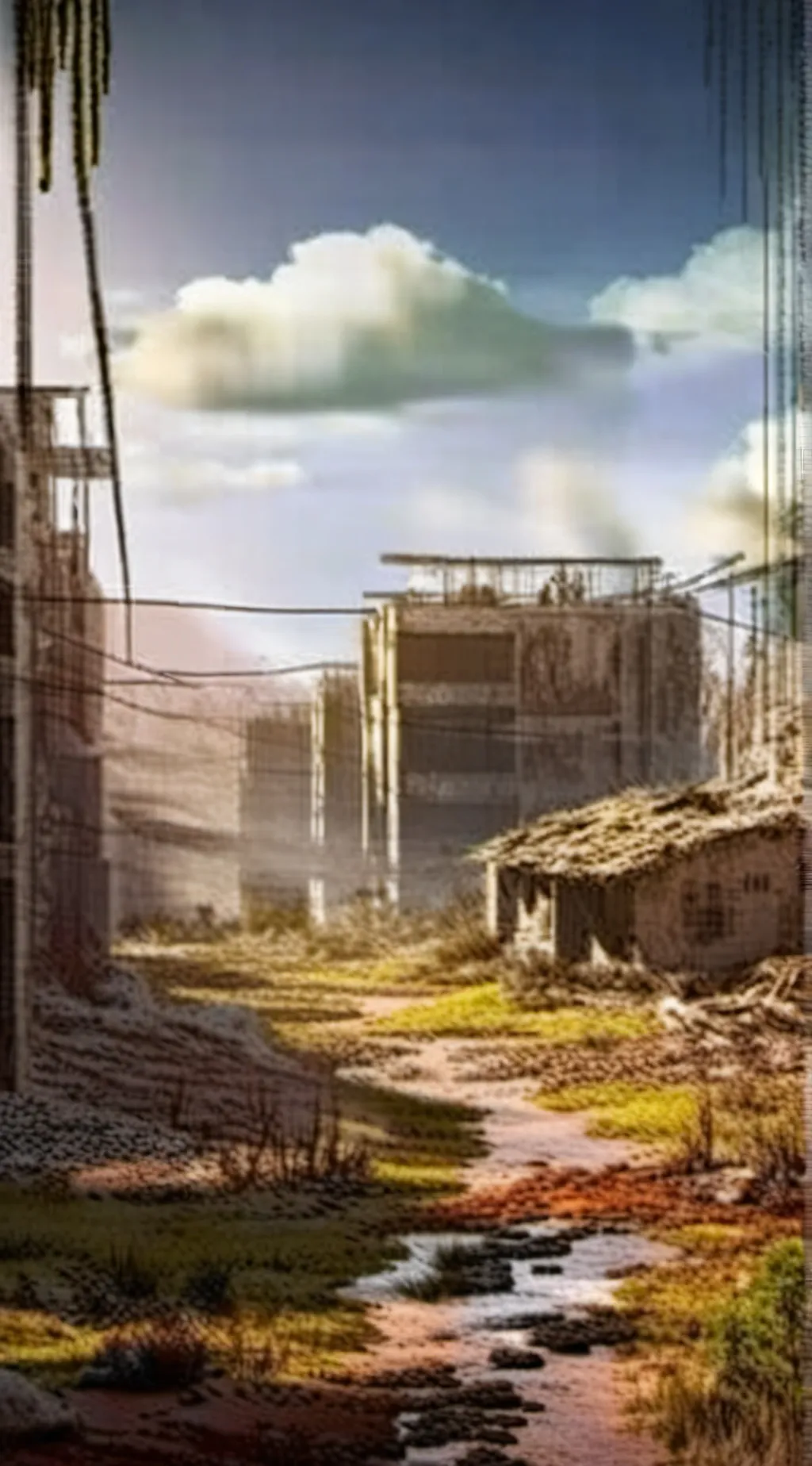 ai character: The Long Drive. background