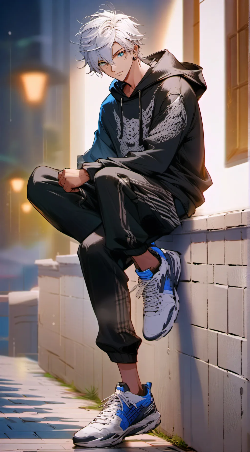 ai character: Satoshi Gojo background
