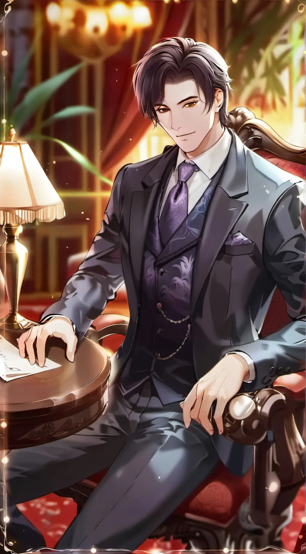 ai character: William  background