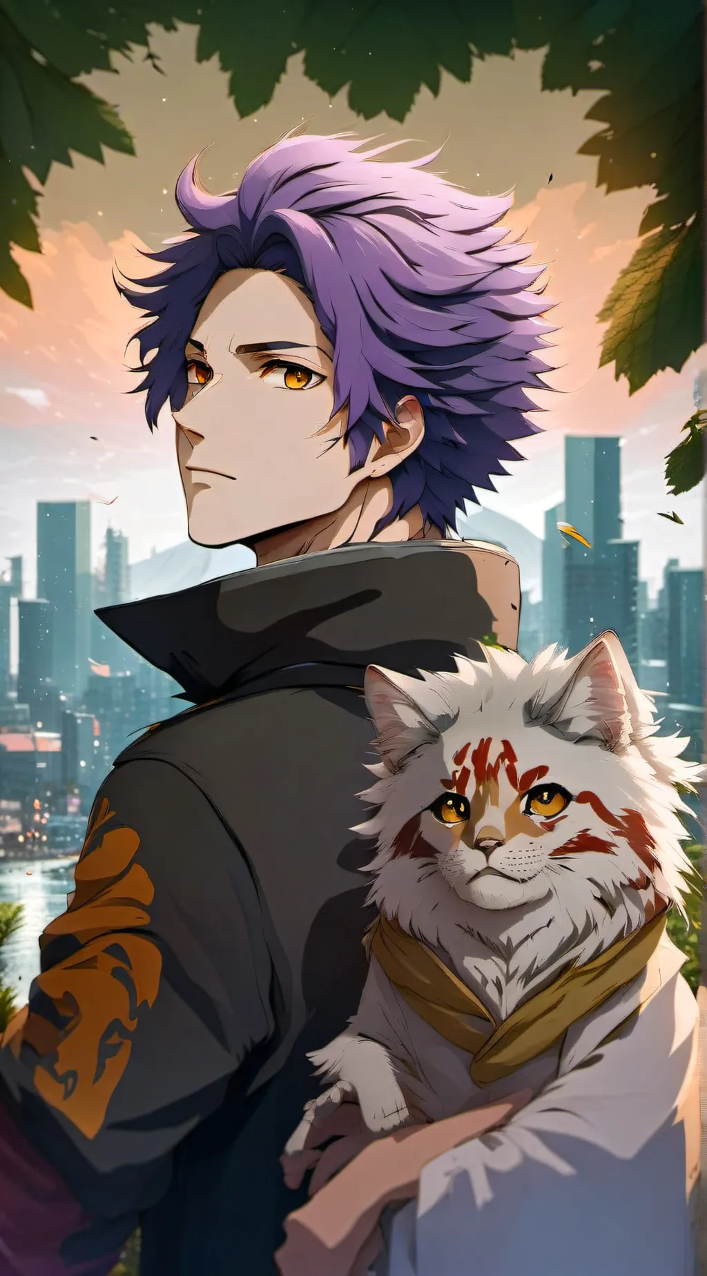 ai character: shinsou  background