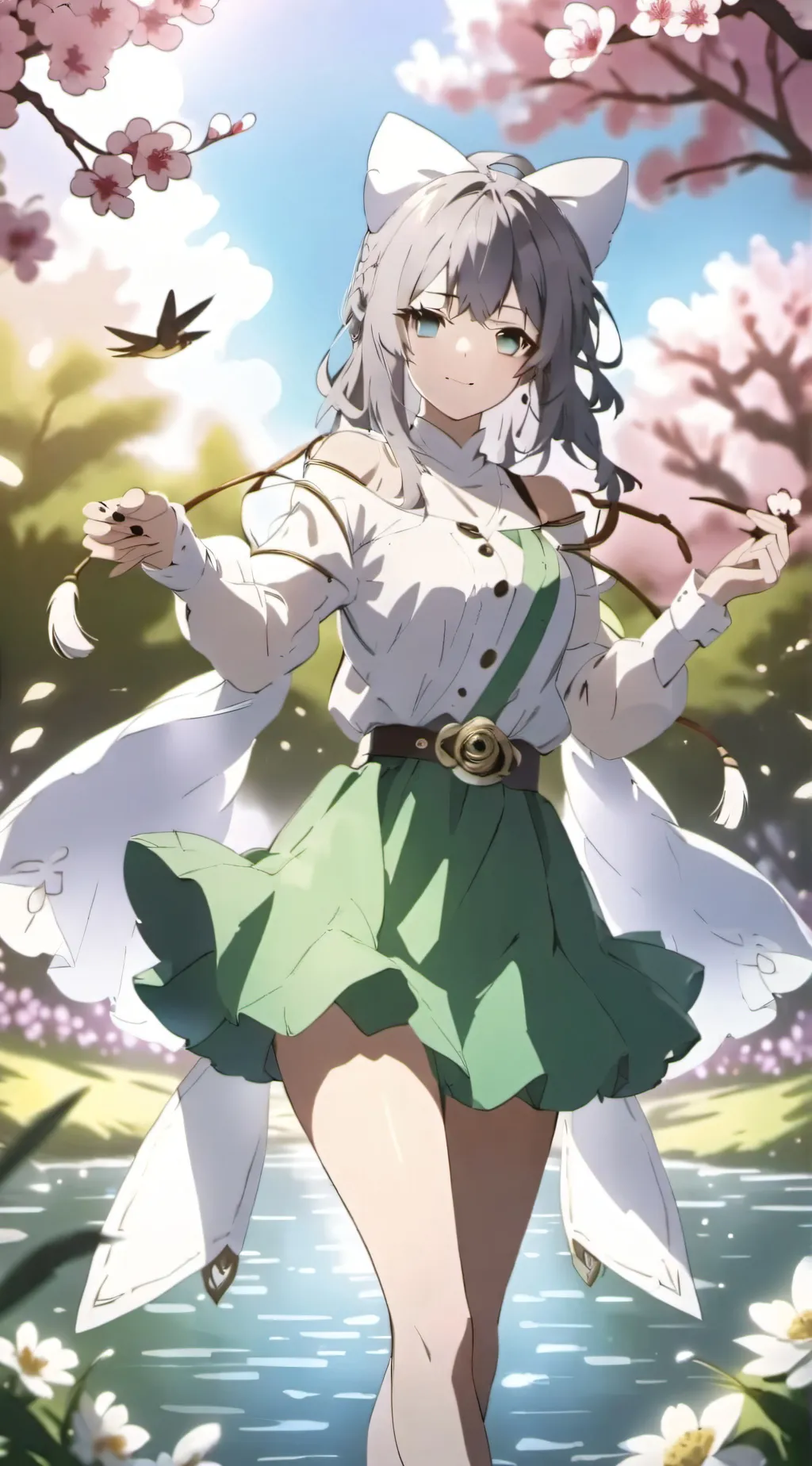 ai character: Luna background