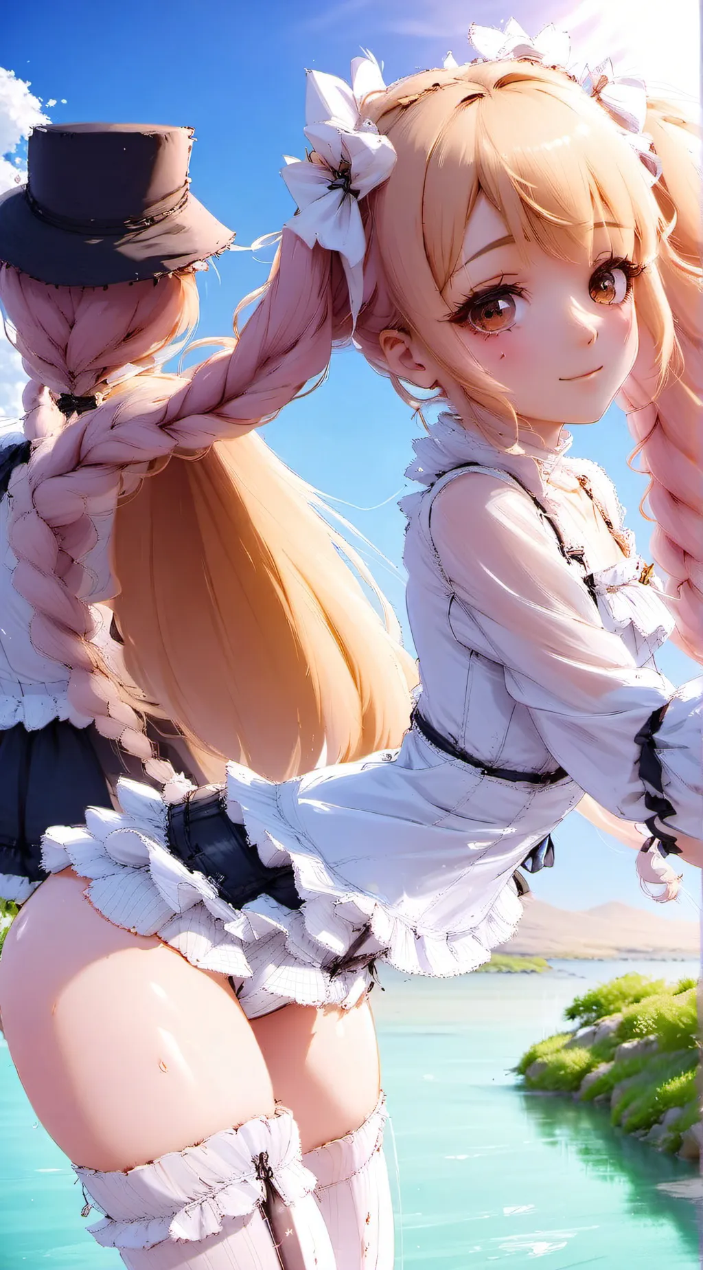 ai character: Namorada Virtual  background