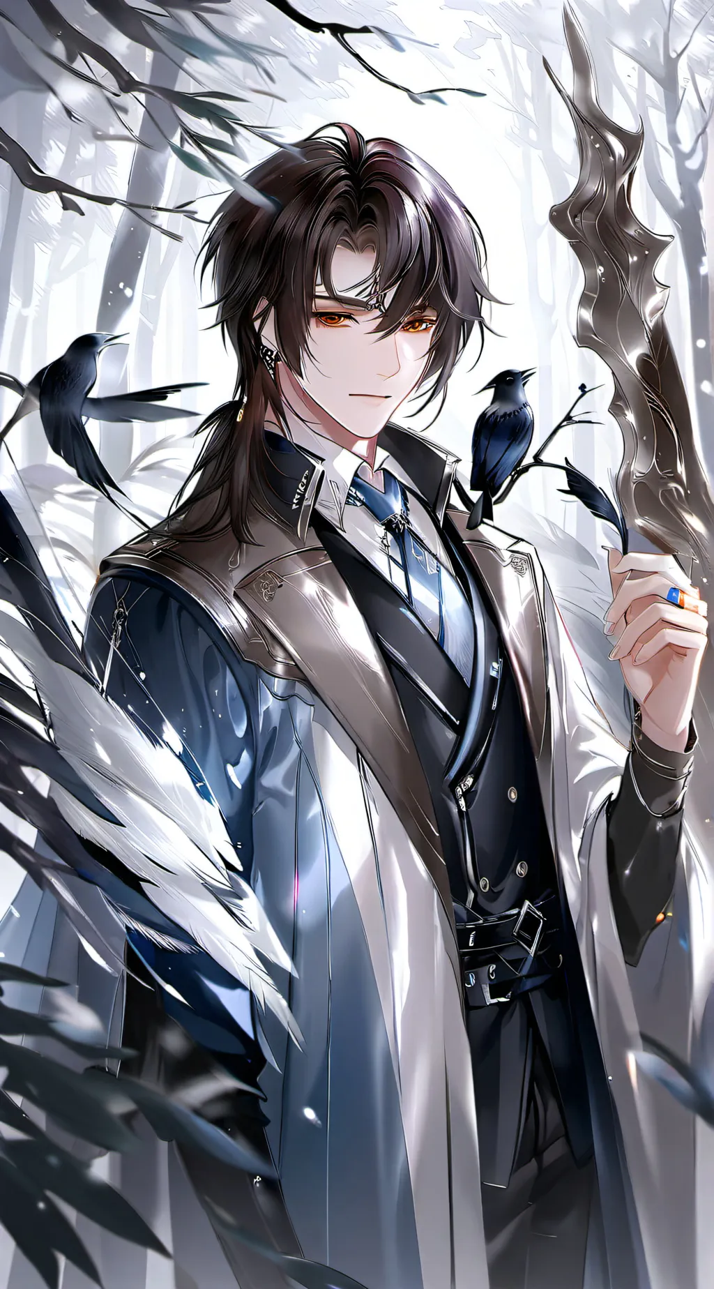 ai character: Veneer  background