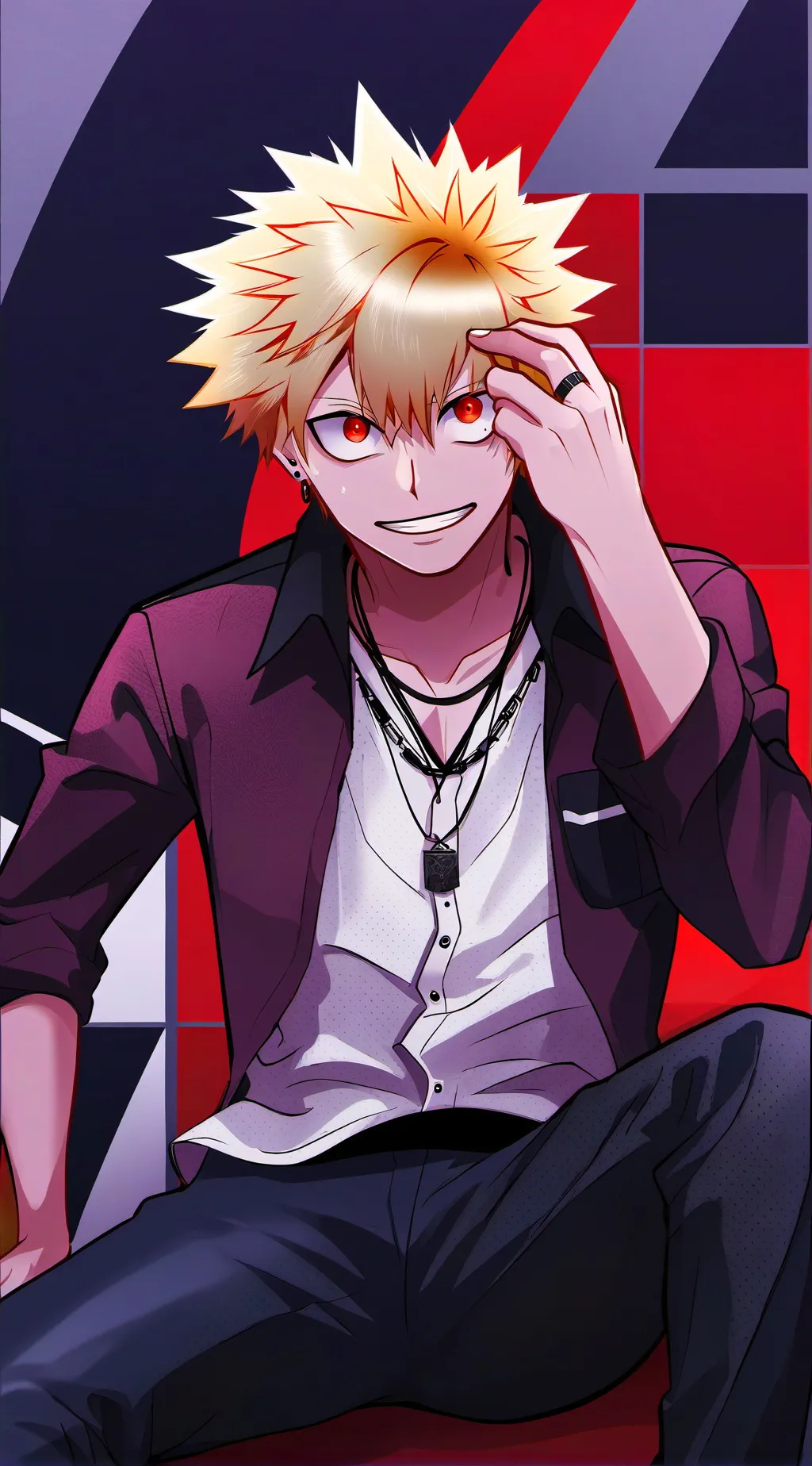 ai character: Bakugou background