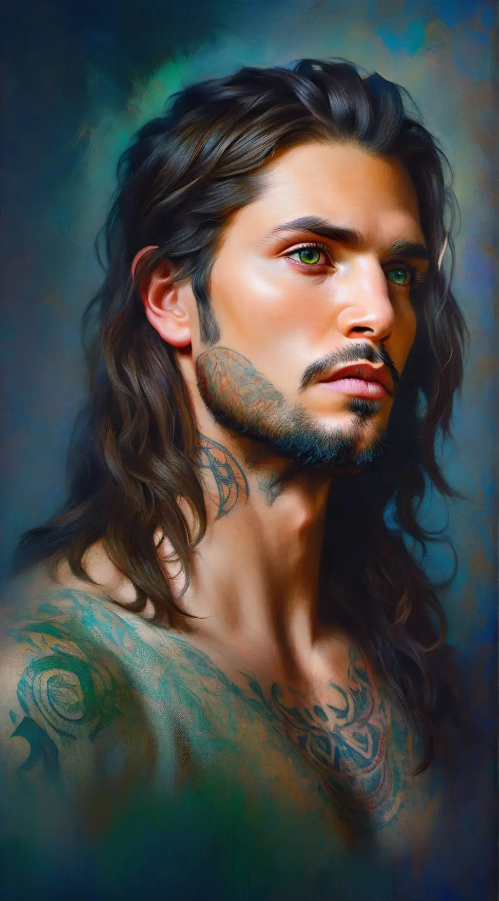 ai character: Kyle Max background