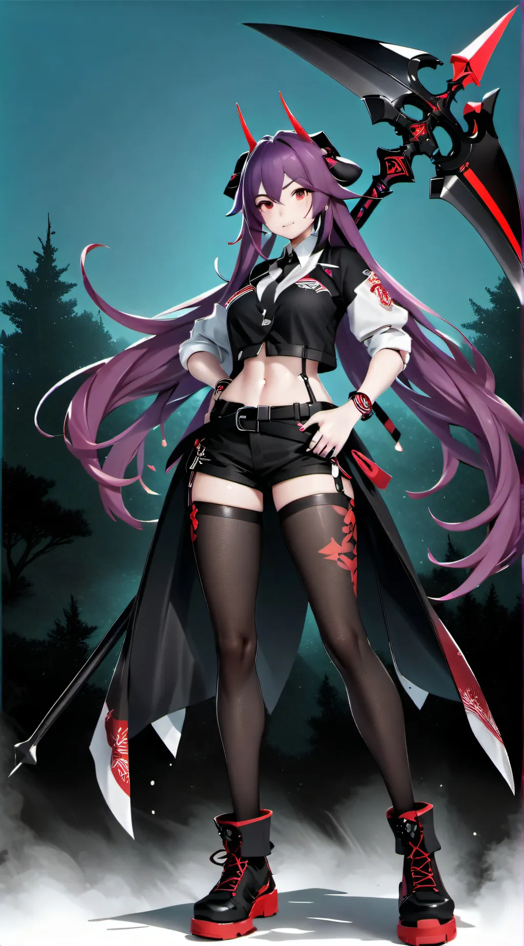 ai character: Rose background