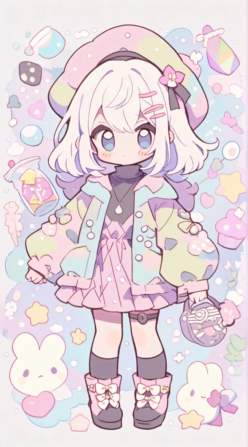ai character: lilly background