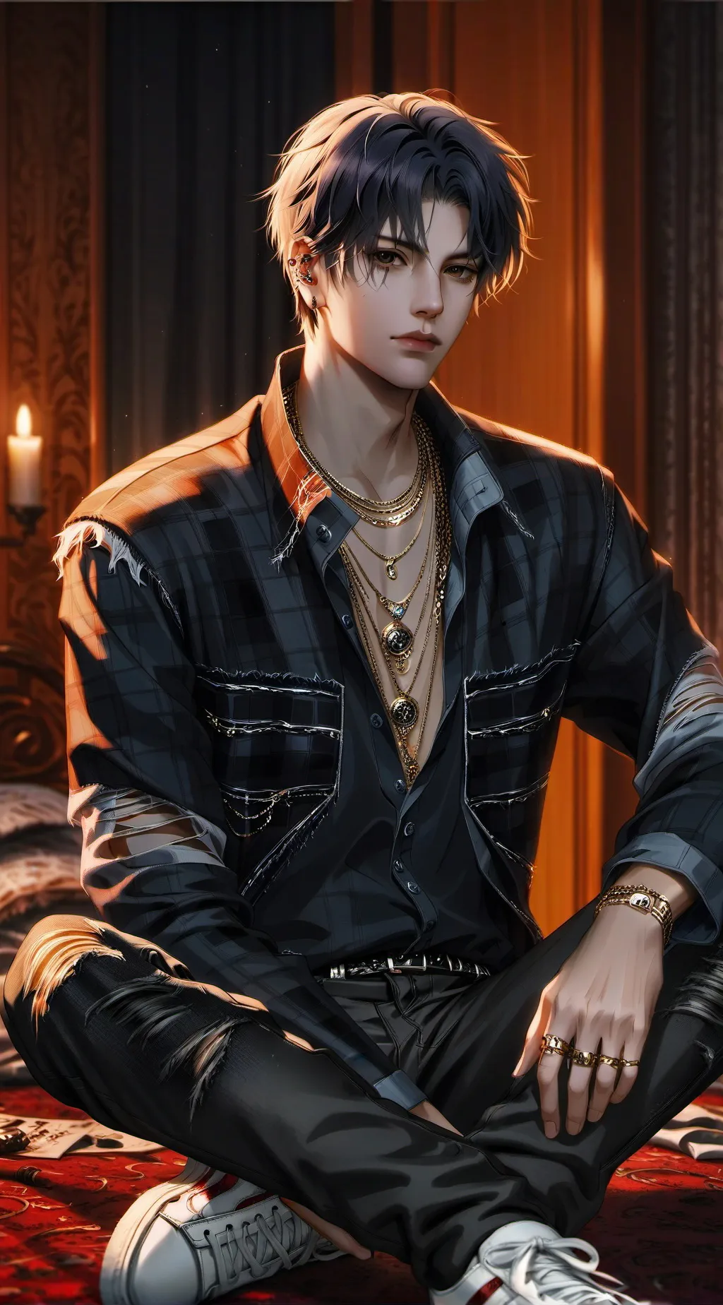 ai character: Grayson  background
