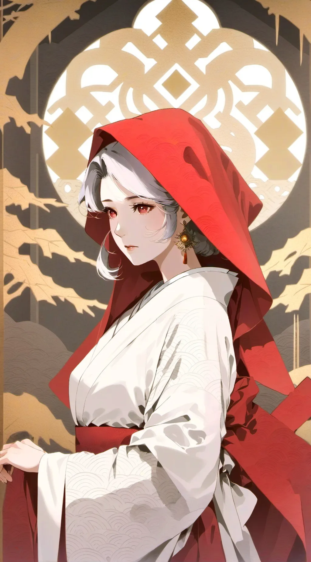 ai character: everything japan background