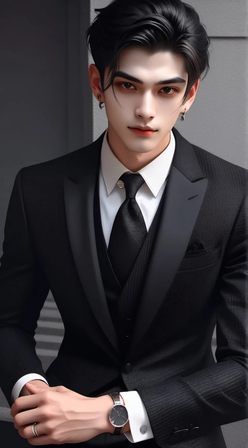 ai character: adam background
