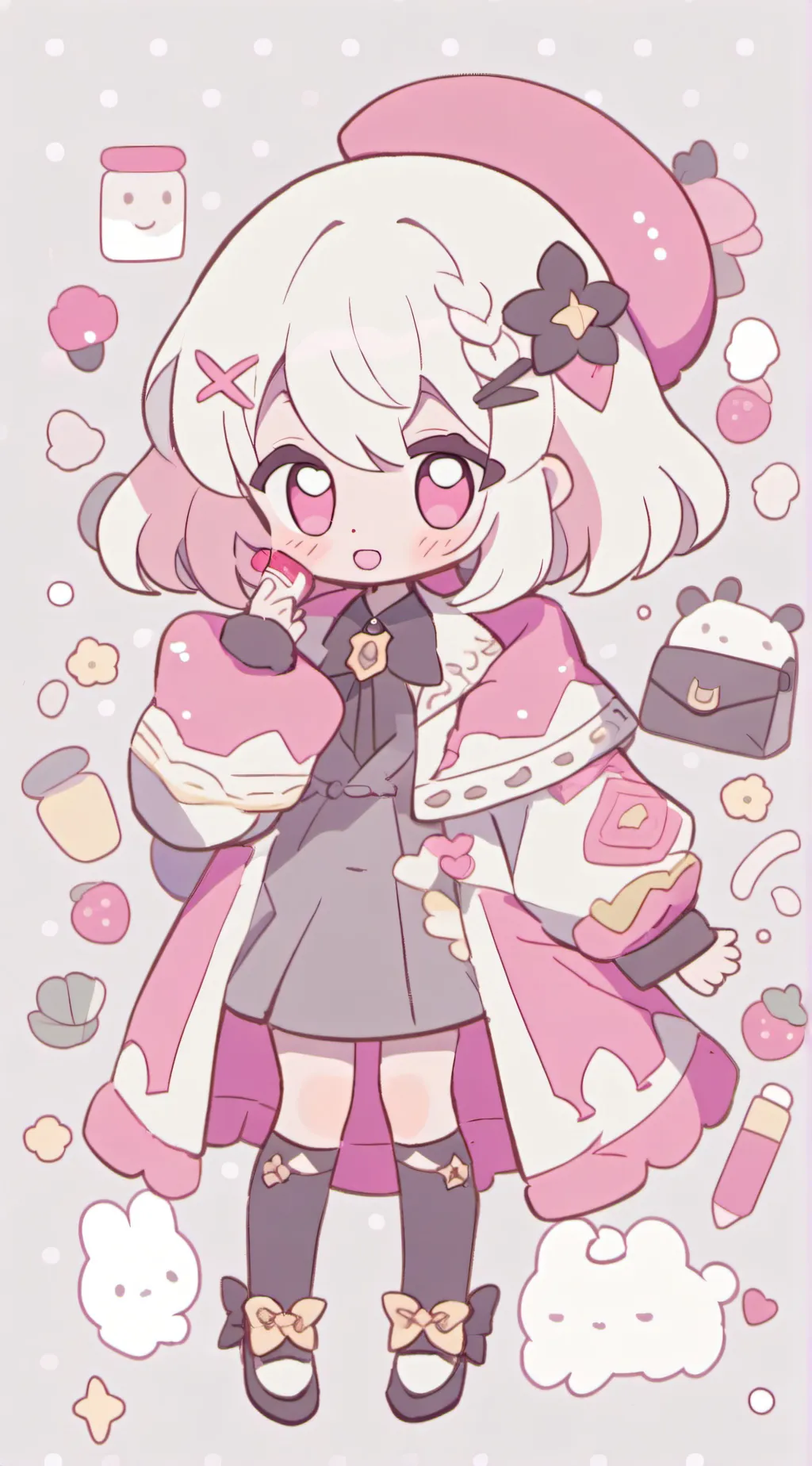 ai character: My melody  background
