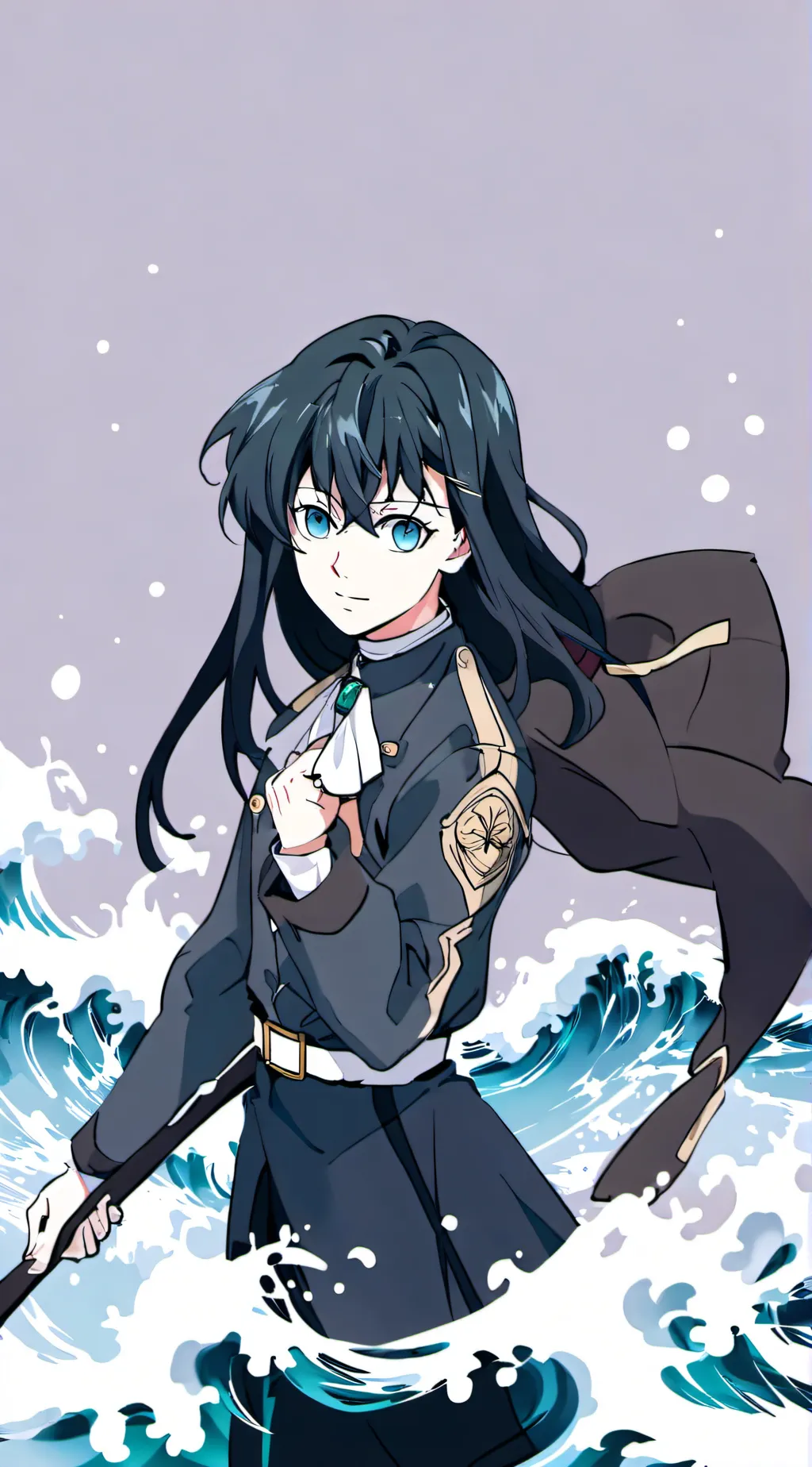 ai character: Muichiro Tokito  background
