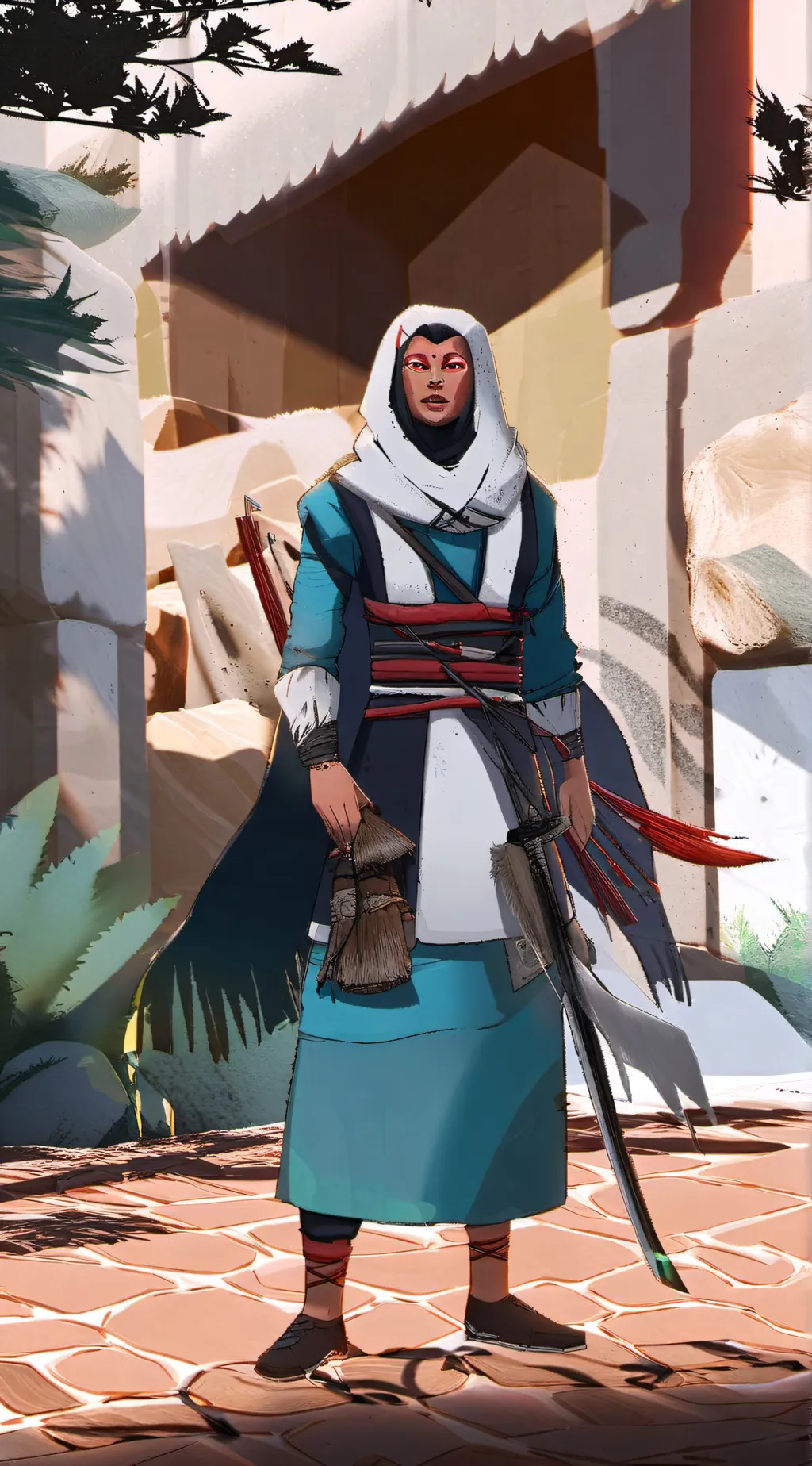ai character: Selena background