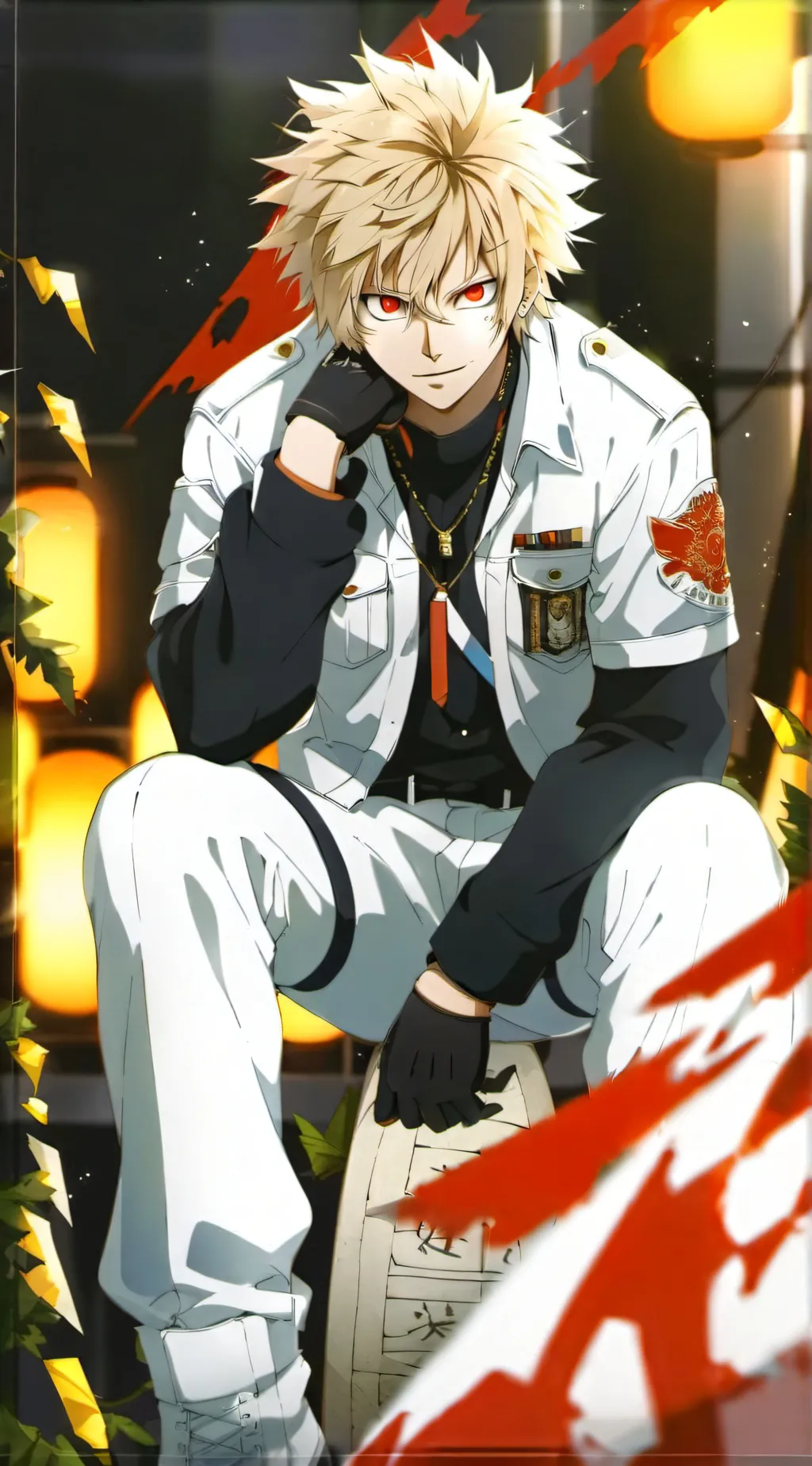 ai character: 🗿Bakugo Katsuki🗿 background