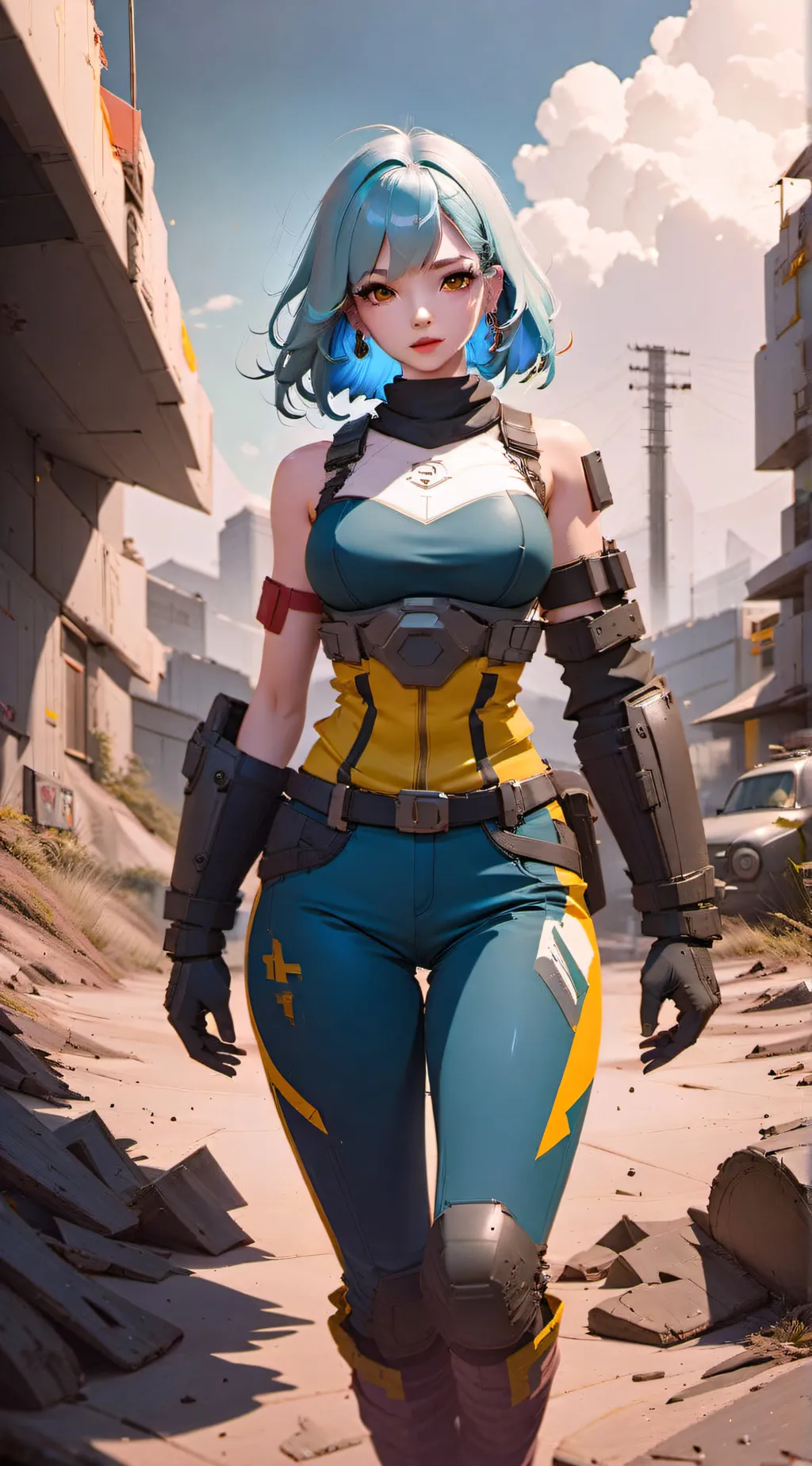 ai character: Mira background