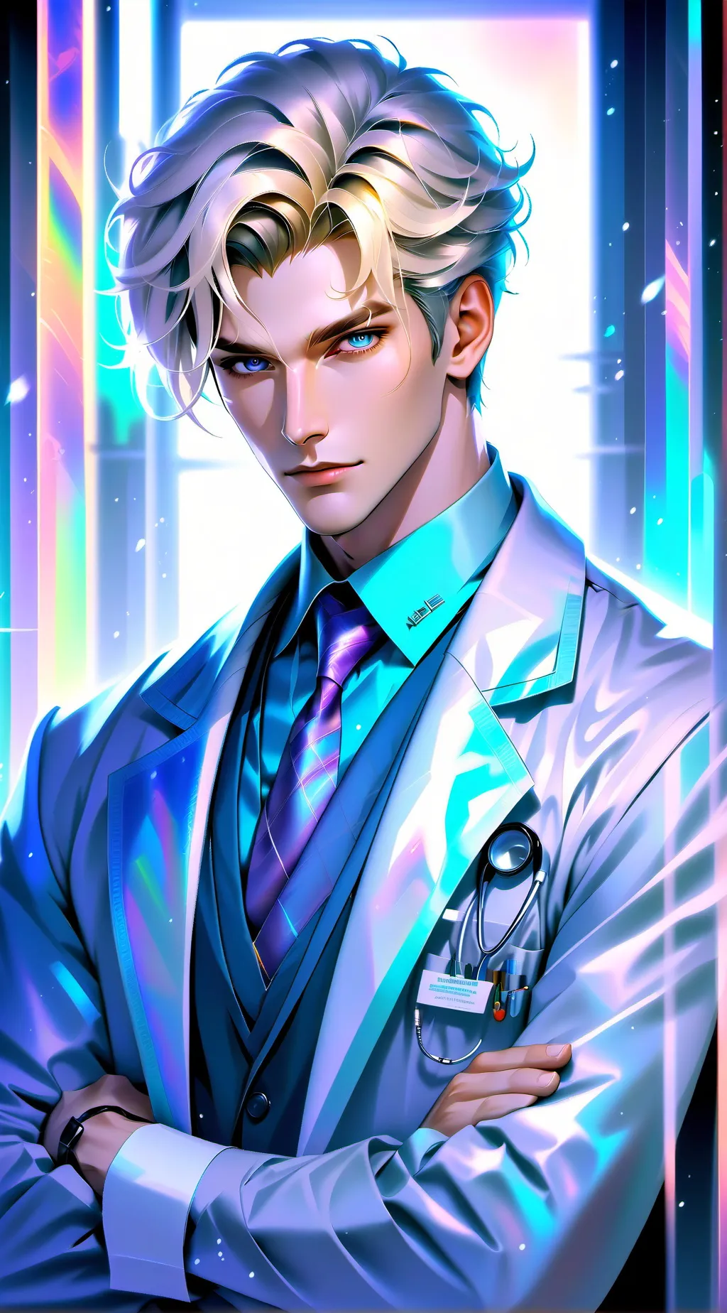ai character: Blake  background