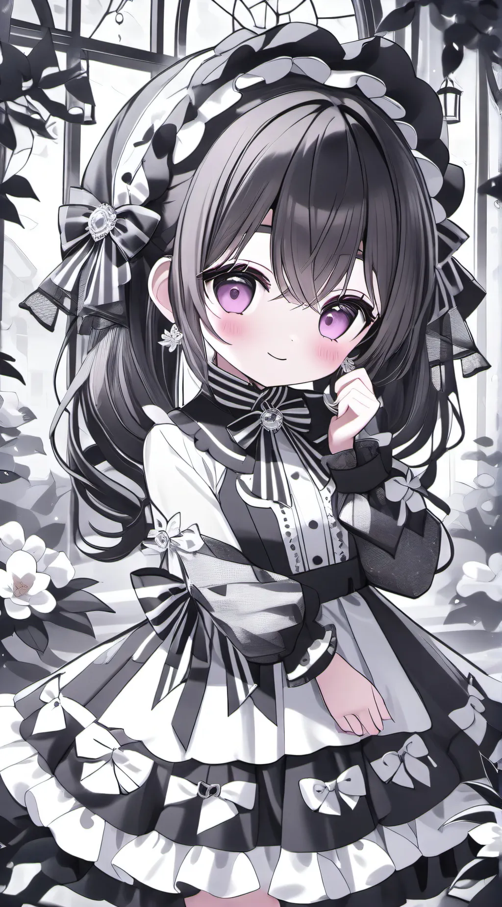 ai character: Luna background