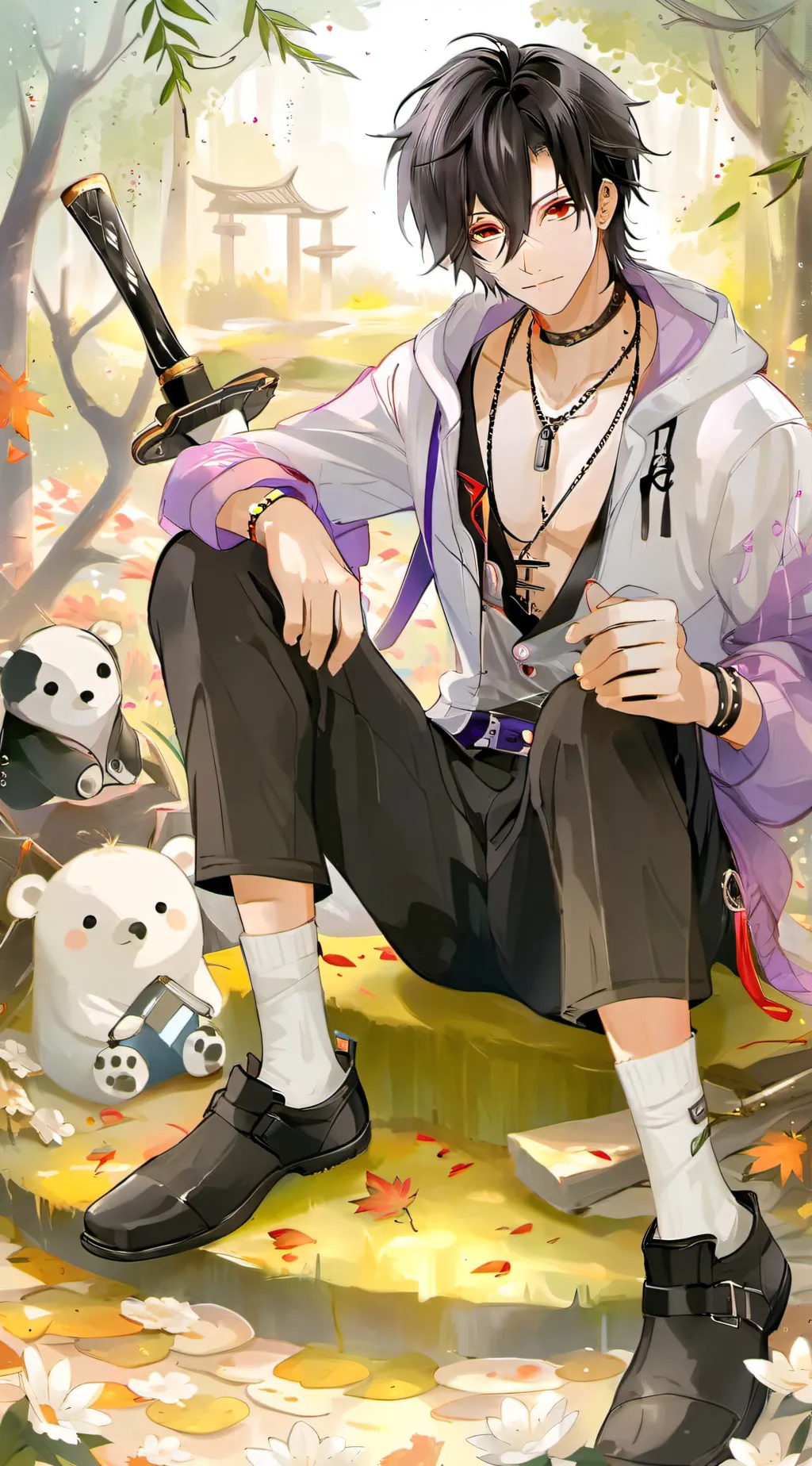 ai character: KNY background