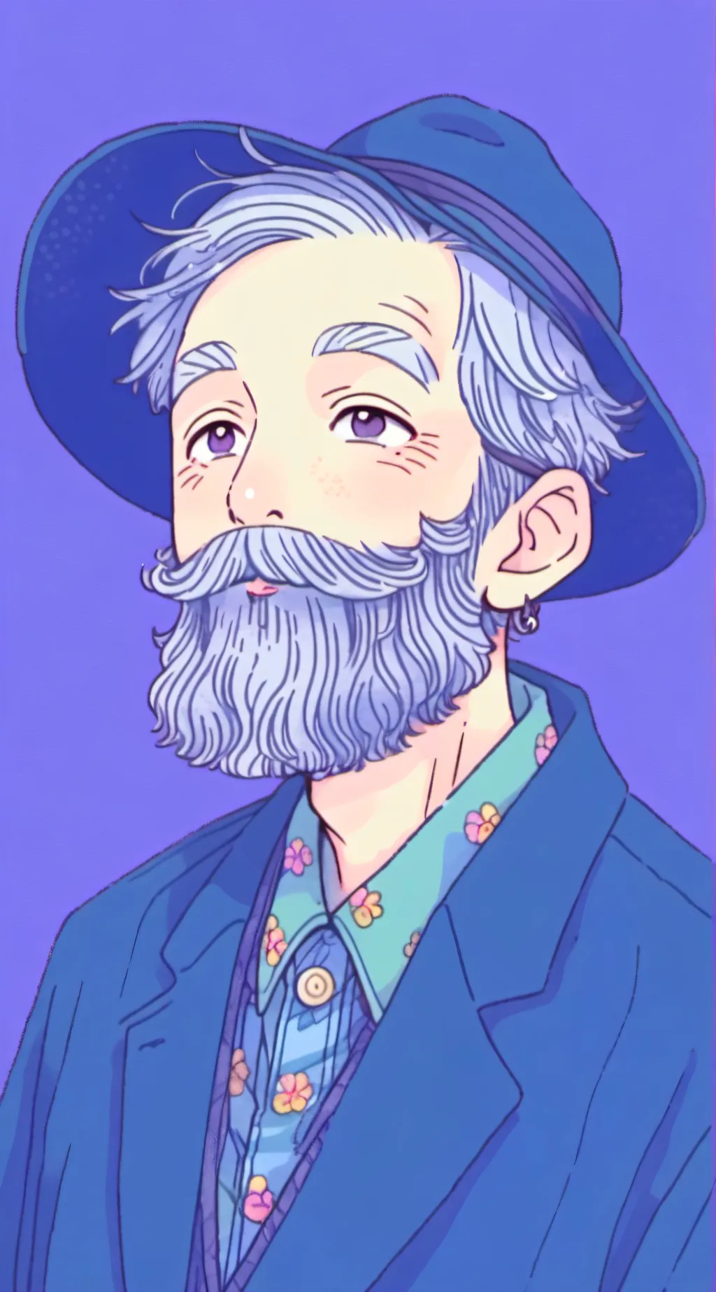 ai character: ur grandpa background