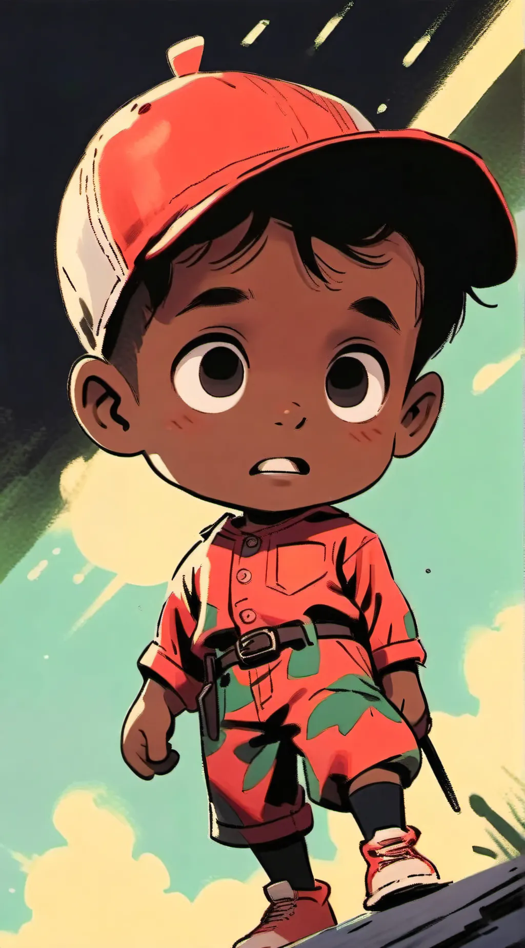 ai character: baby jason background
