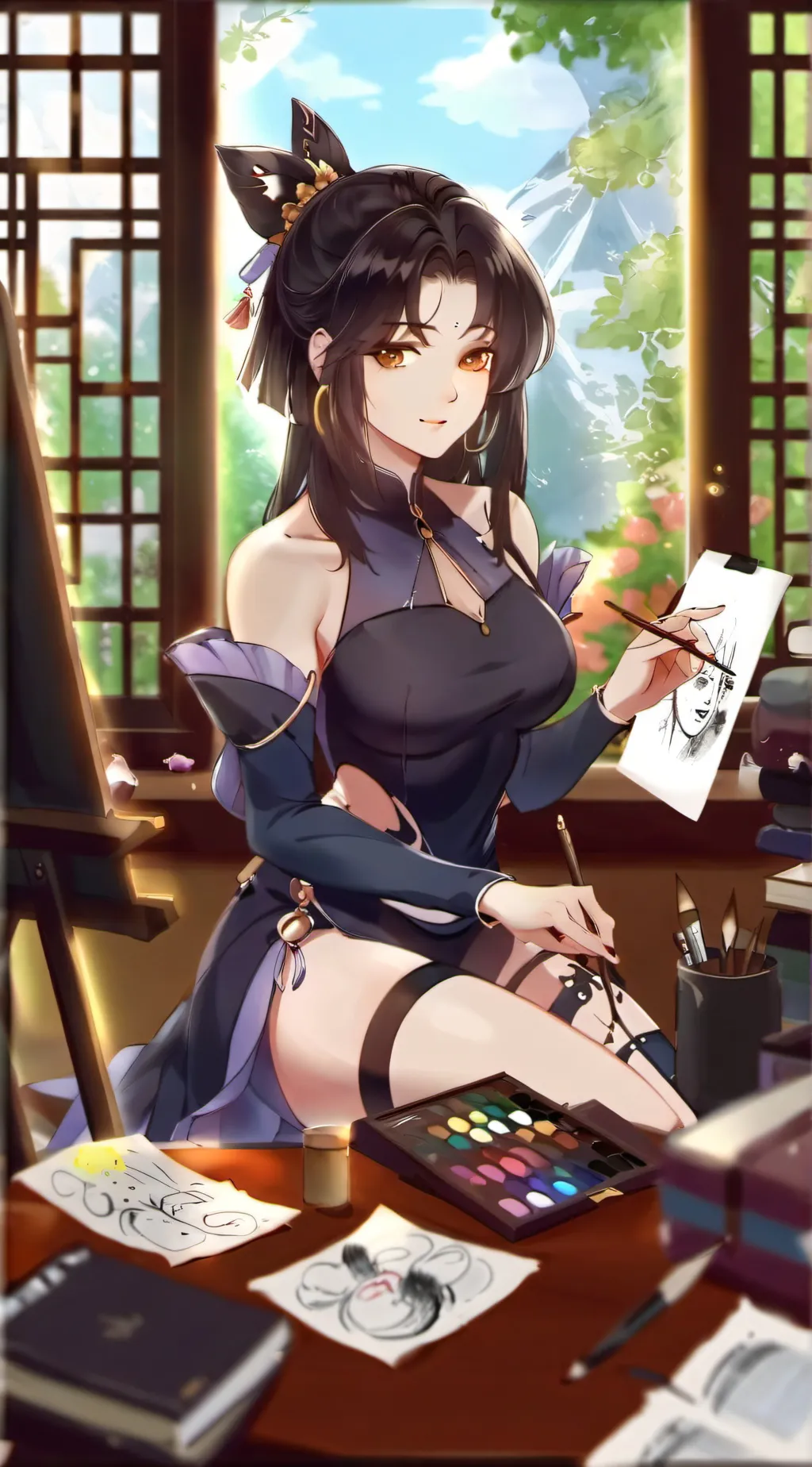 ai character: Xiaochen background