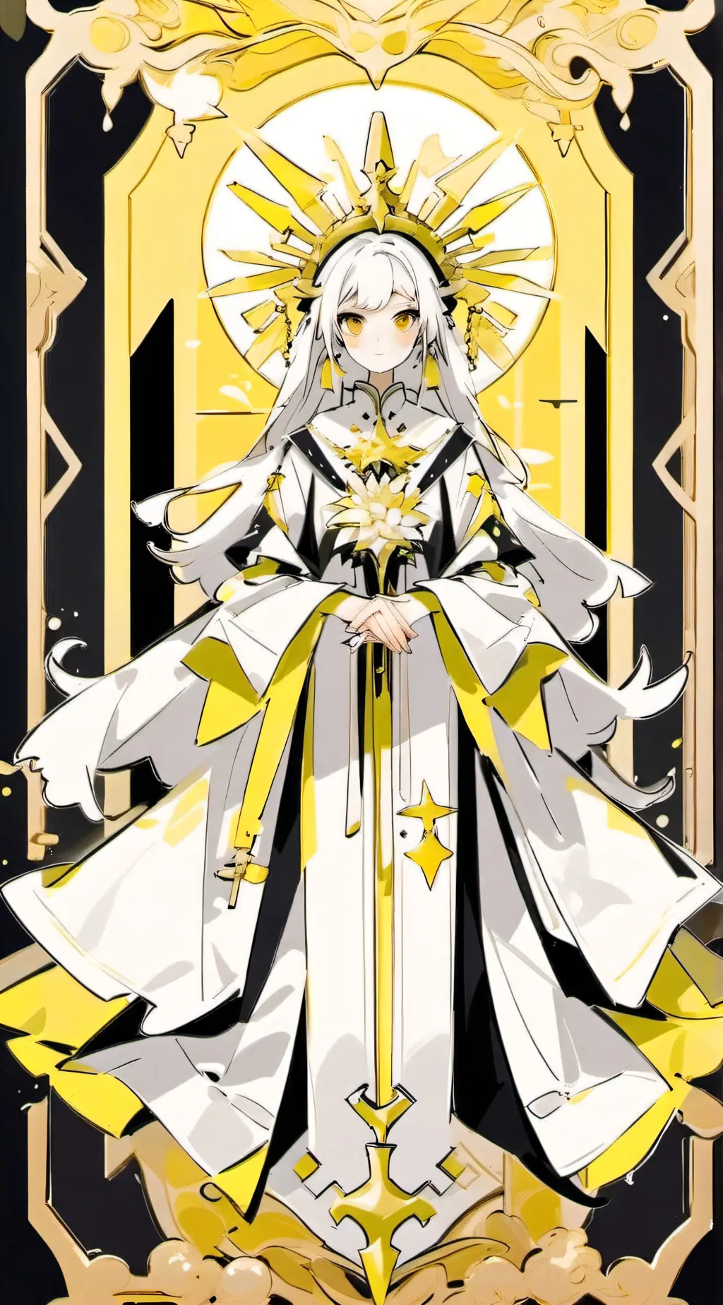 ai character: mie the goddes background