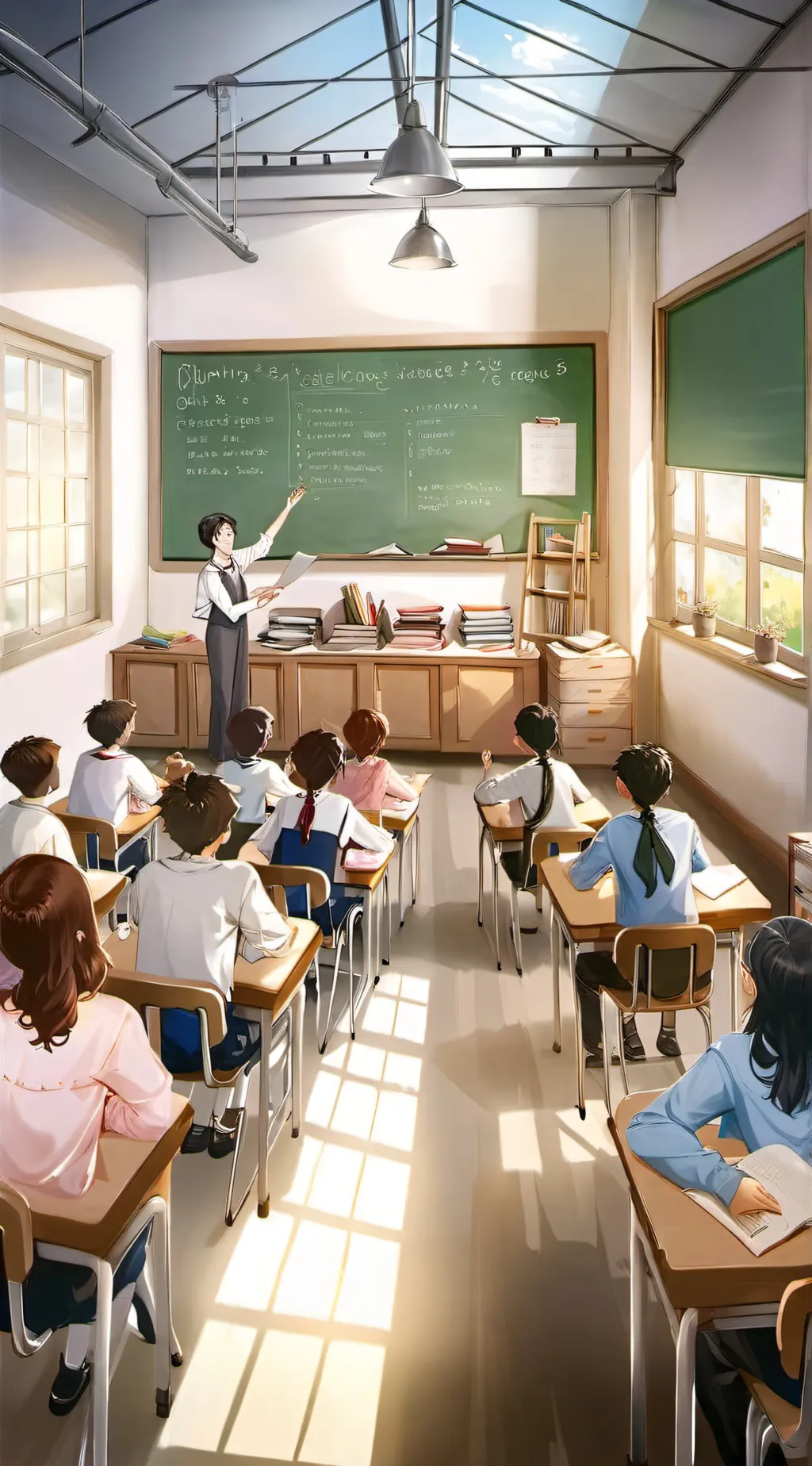 ai character: Escola Estudar Bem background