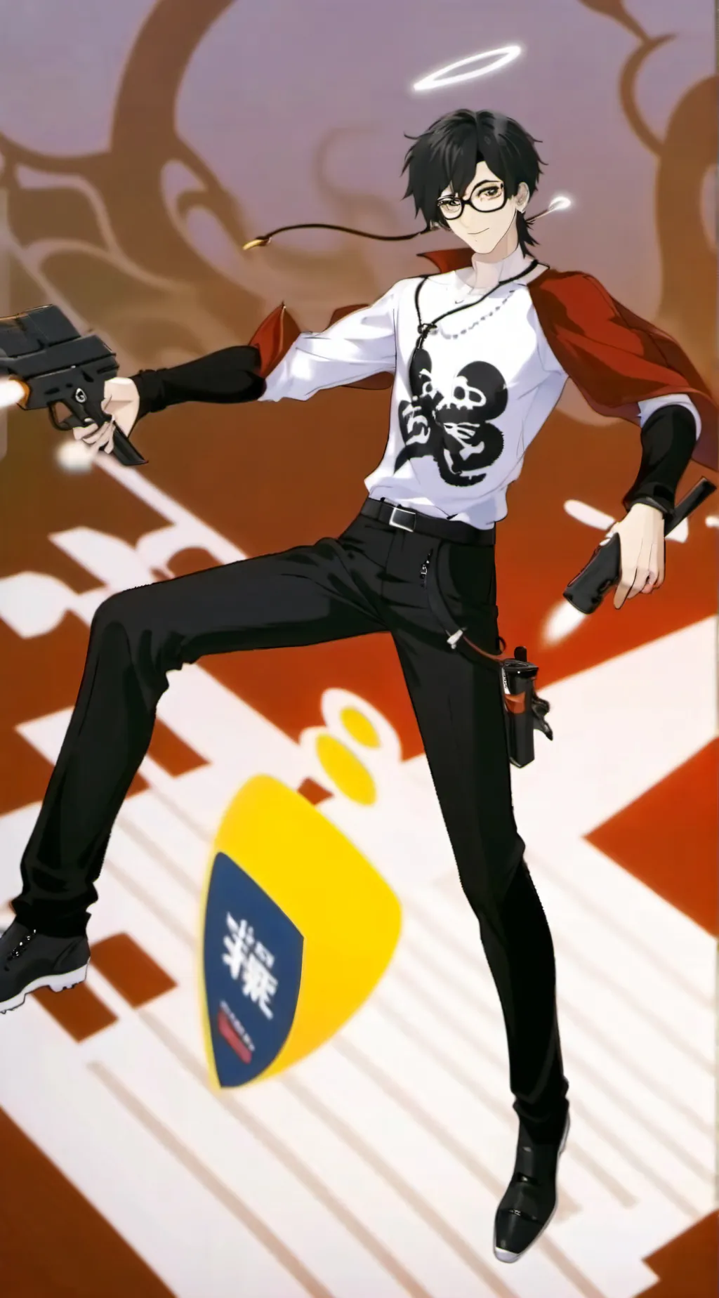 ai character: murder drones ni- background